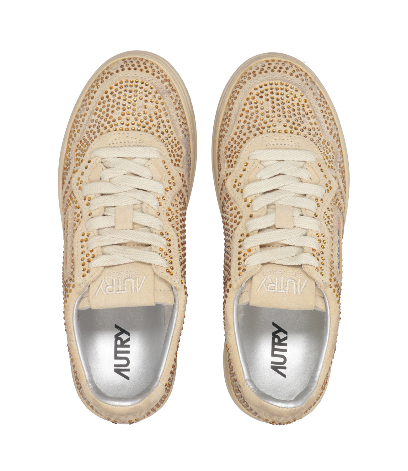 Autry | Sneakers Medalist Low Crystal Oro