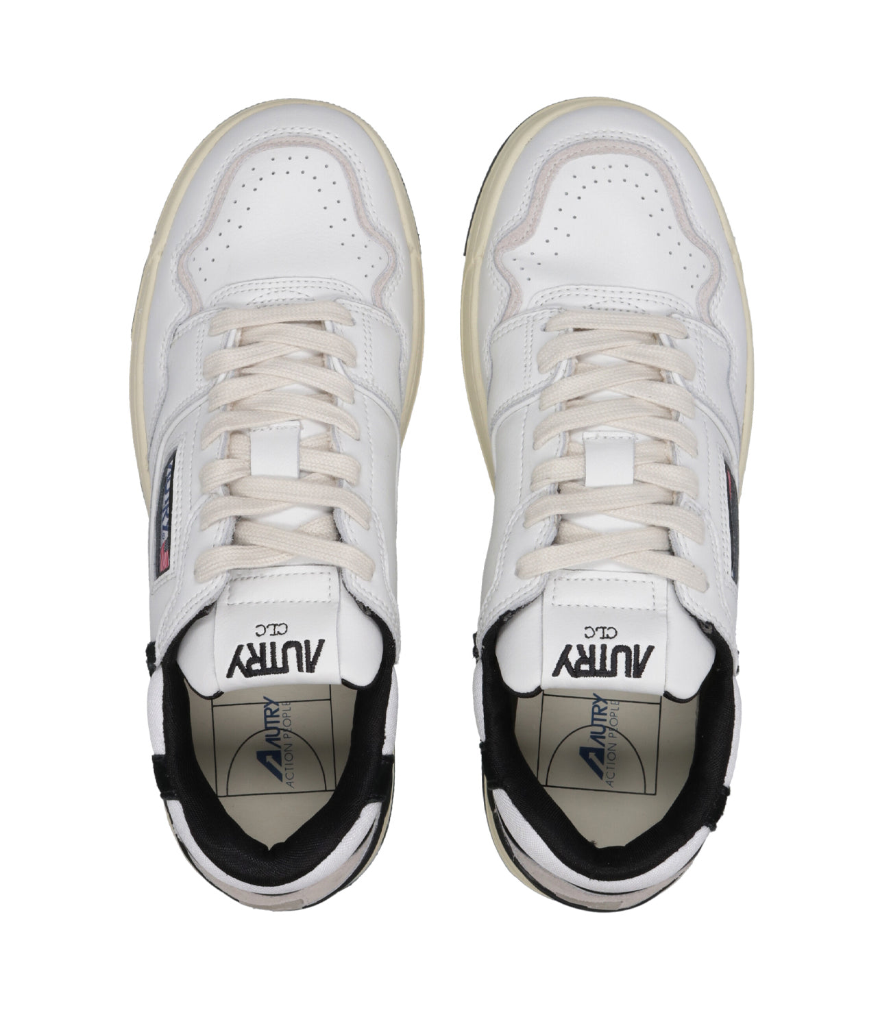 Autry | Sneakers CLC Low Man White and Black