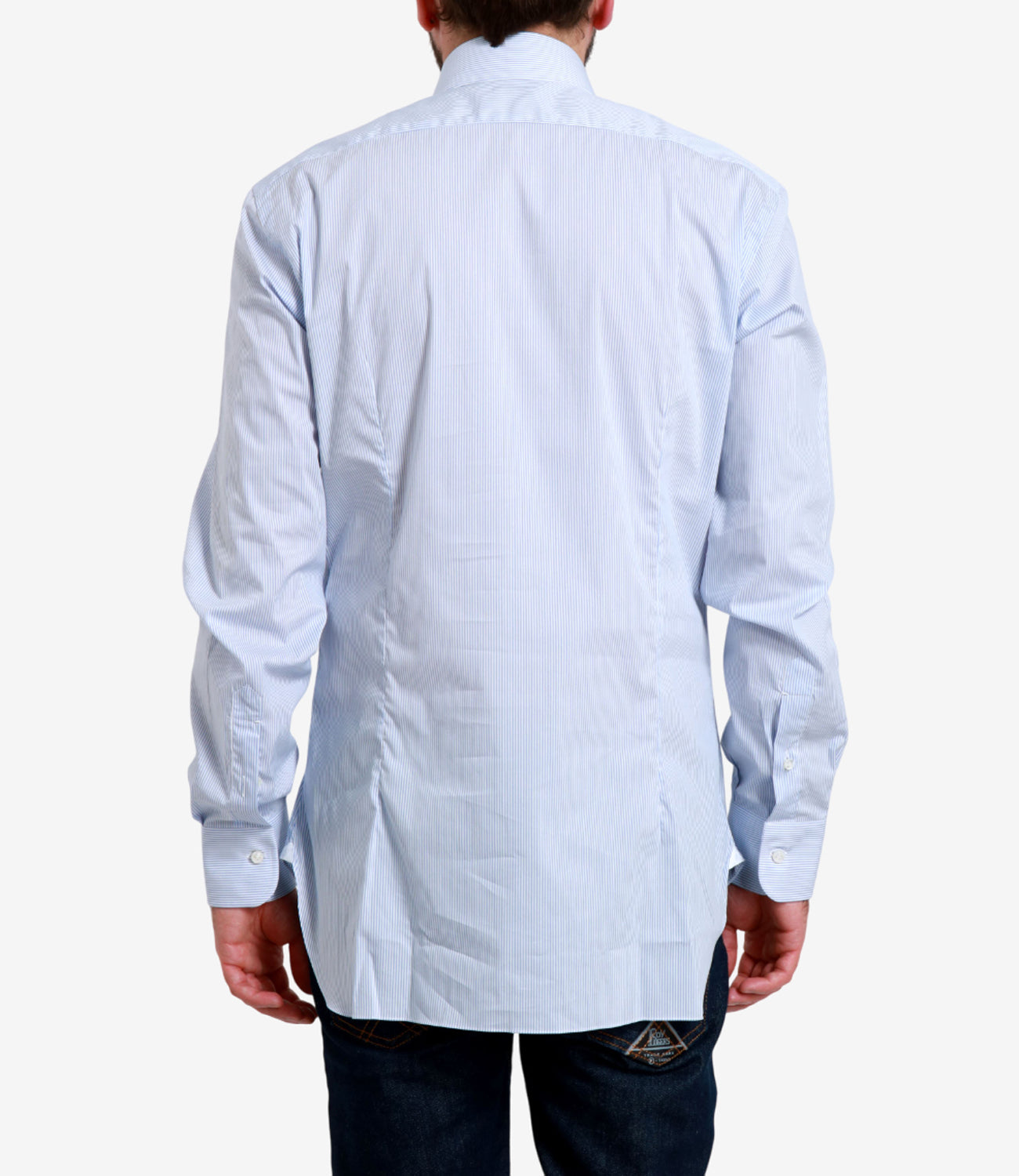 Barba | Camicia Celeste e Bianco