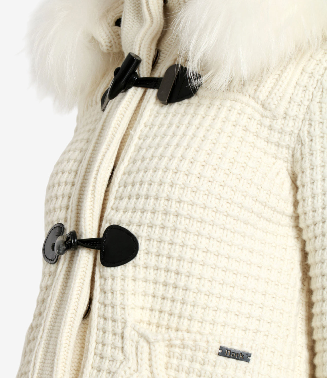 Bark | Giubbotto Short Deffle Bianco sporco