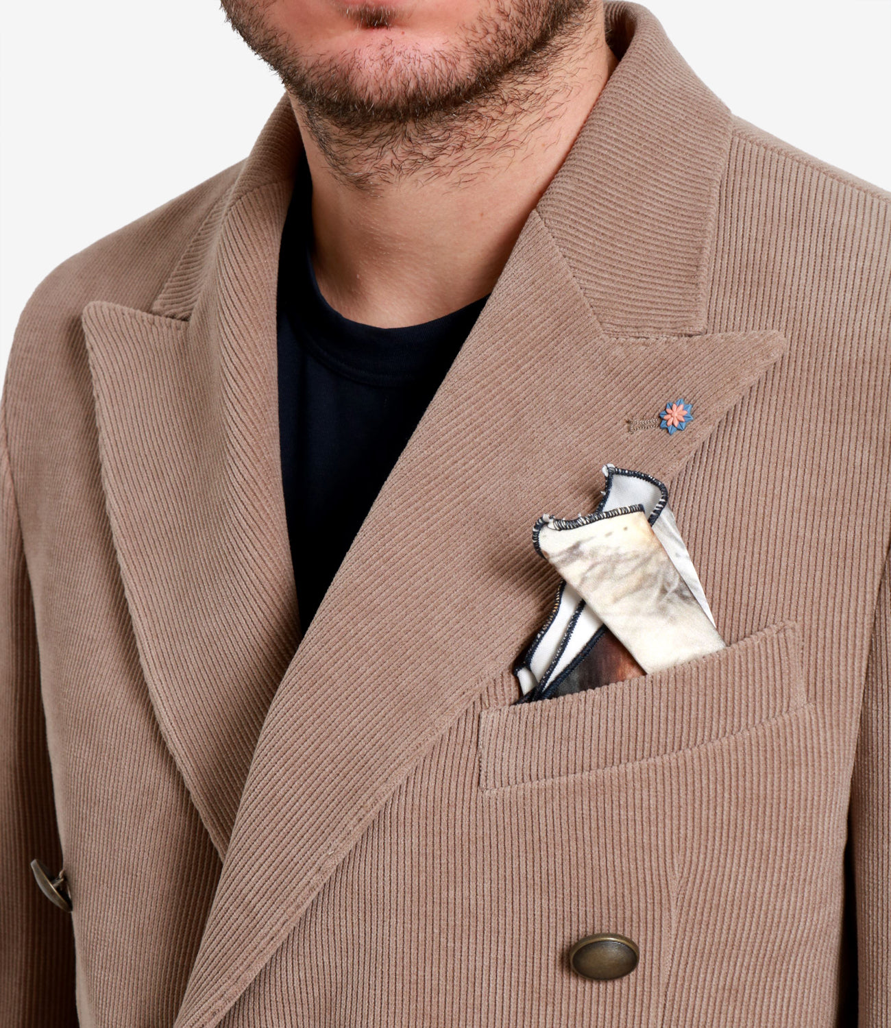 Bharnaba Philosophy | Giacca Lipa Doppiopetto Deserto