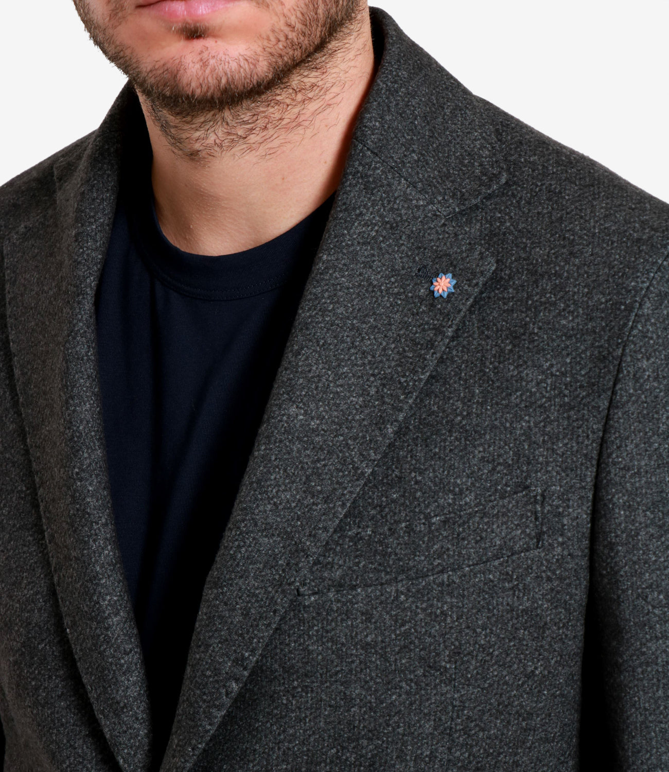 Bharnaba Philosophy | Giacca Ormoc Monopetto Antracite