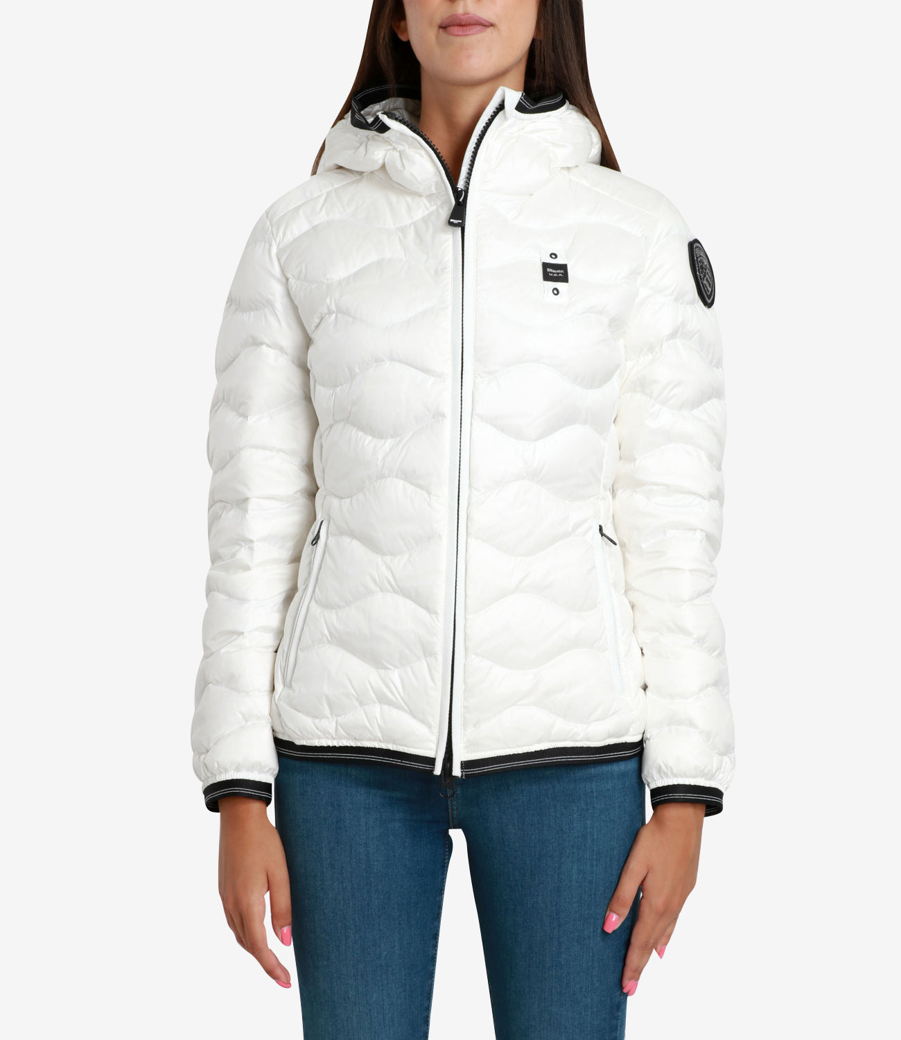 Blauer | Piumino Camelia Bianco