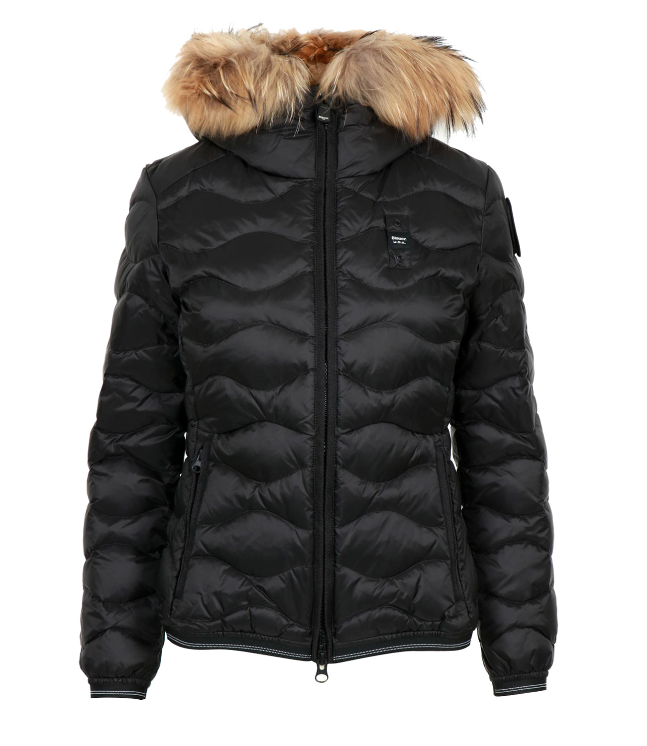Blauer | Piumino Aldie Nero e Beige