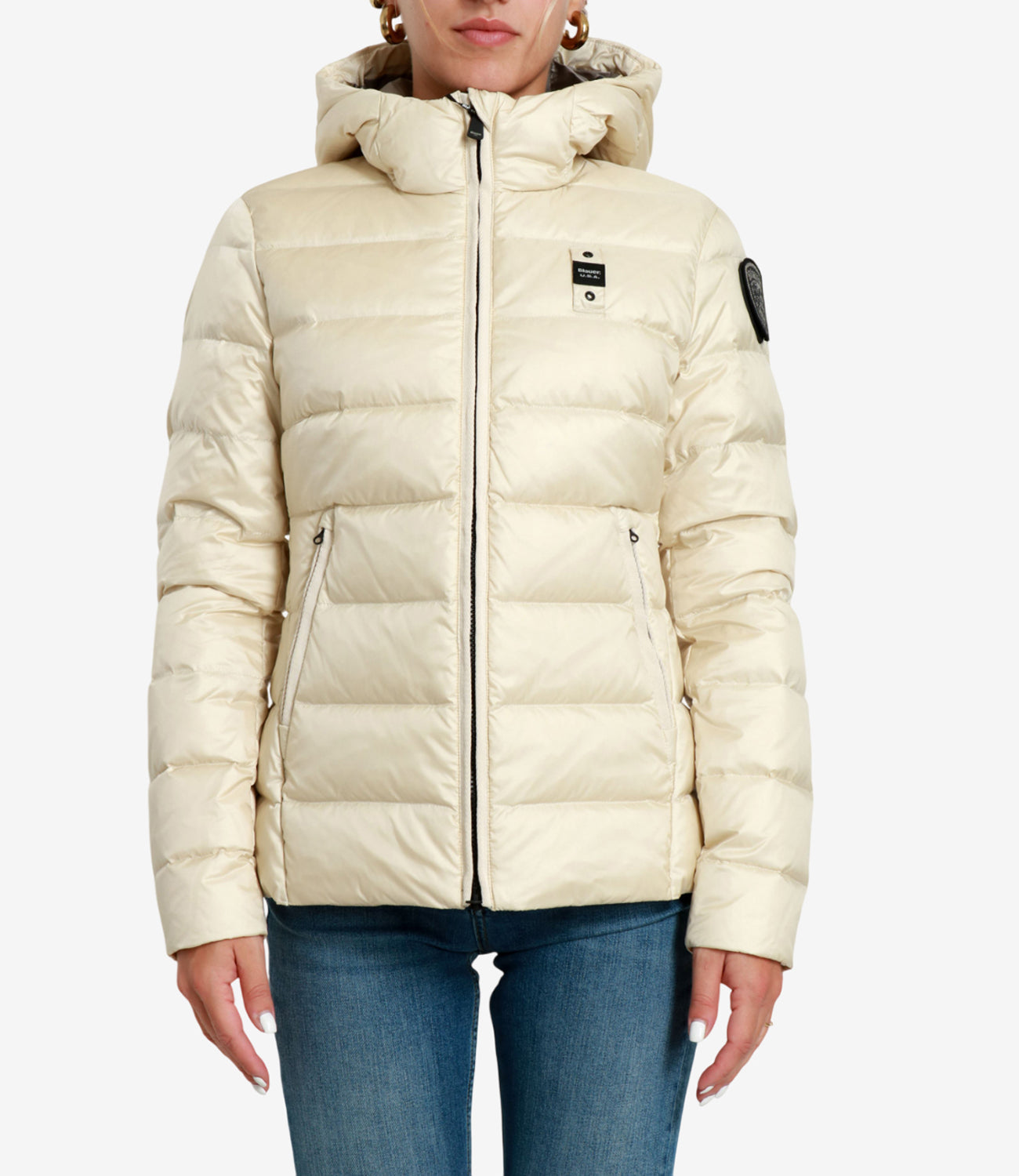 Blauer | Piumino Charme Avorio e Fango