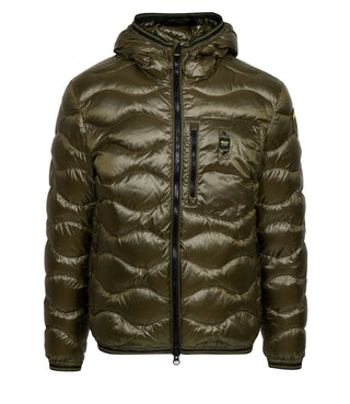 Blauer | Piumino Wave Verde Bosco