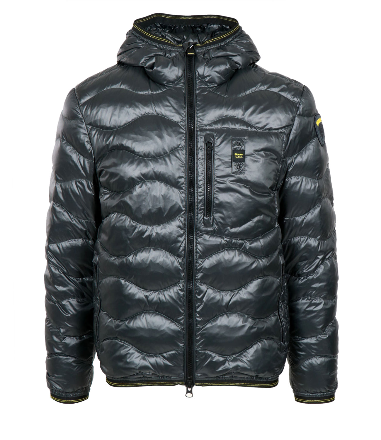 Blauer | Piumino Wave Grigio antracite