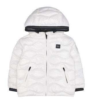 Blauer Junior | Giubbotto Bryant Baby Bianco e Nero