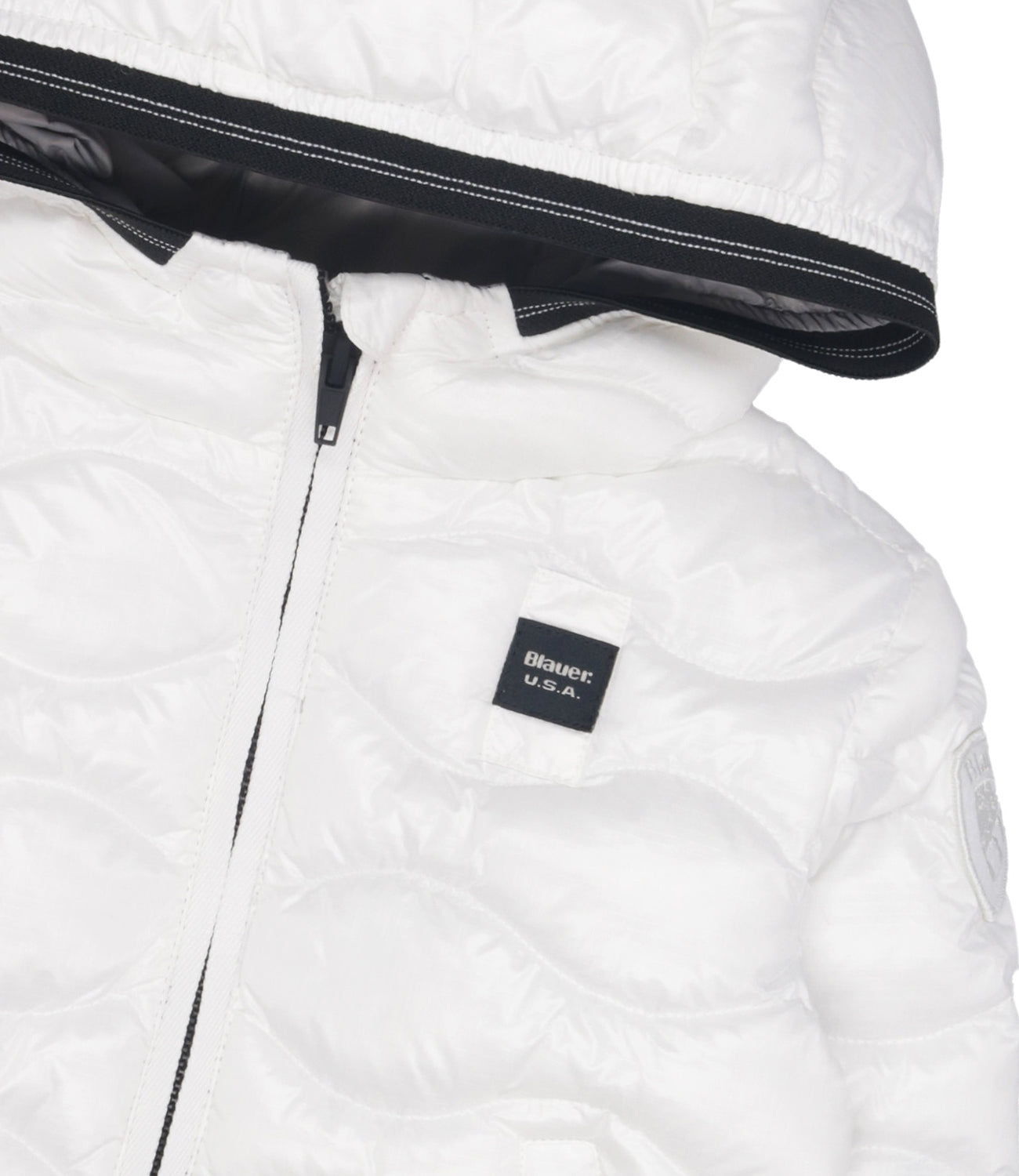 Blauer Junior | Giubbotto Bryant Baby Bianco e Nero