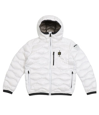 Blauer Junior | Giubbotto Brinton Junior Bianco e Nero