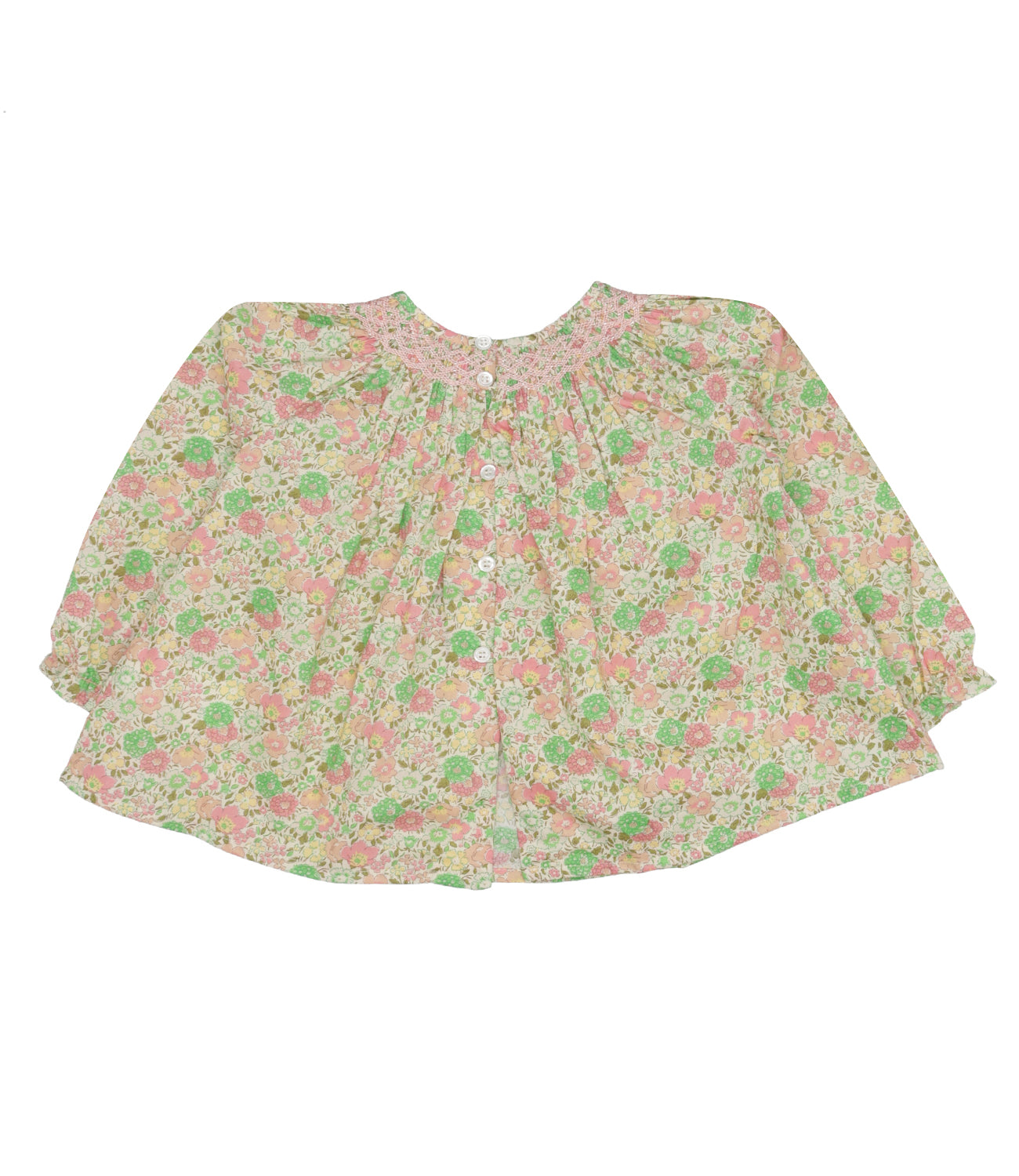 Bonpoint | Blusa Griotte Rosa chiaro e Verde