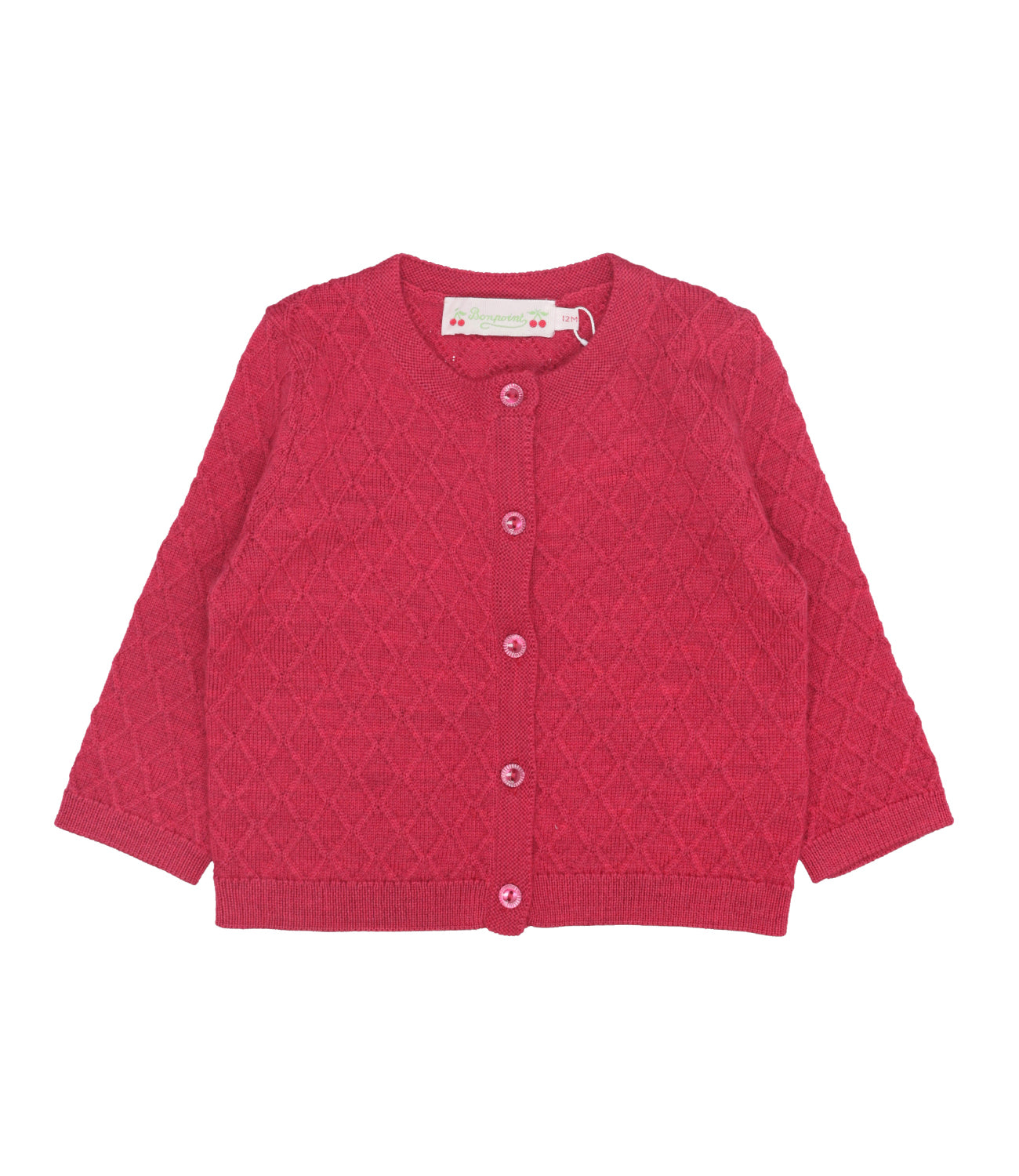 Bonpoint | Cardigan Jarancia Ciliegia