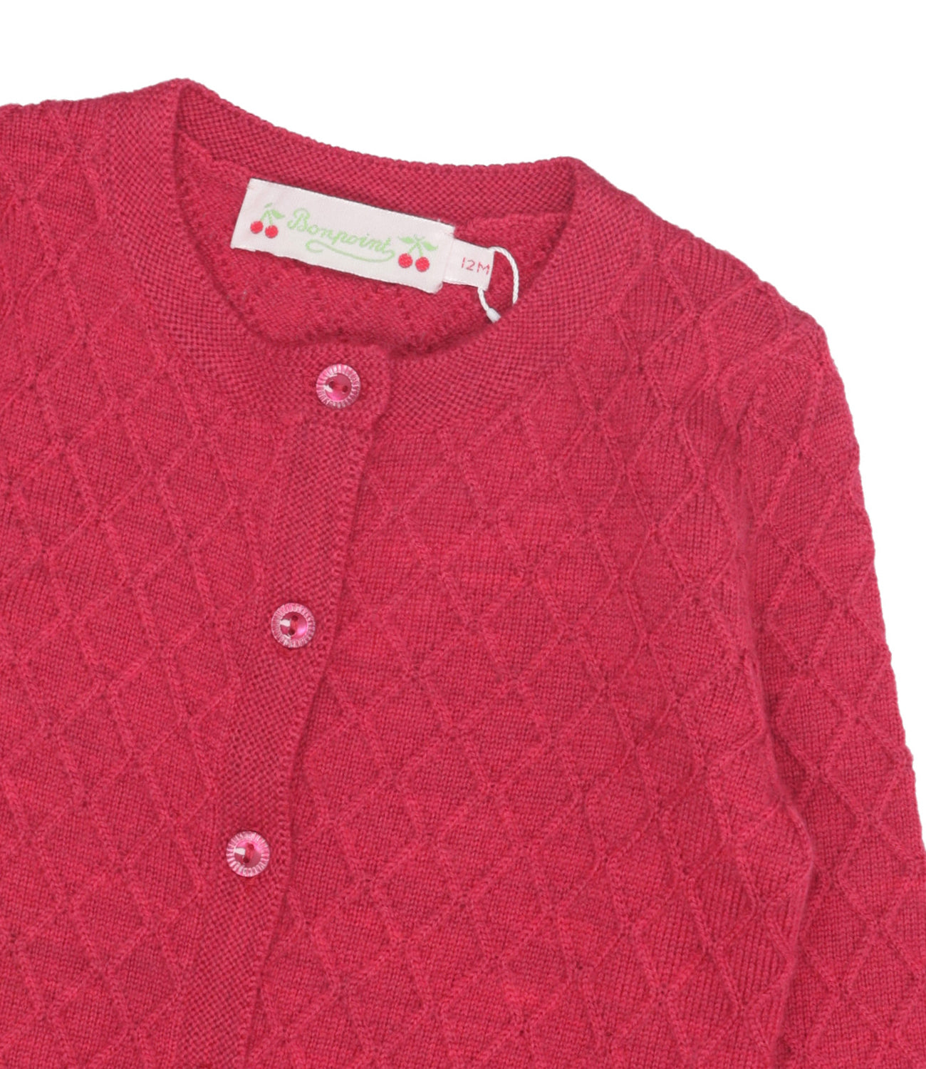 Bonpoint | Cardigan Jarancia Ciliegia