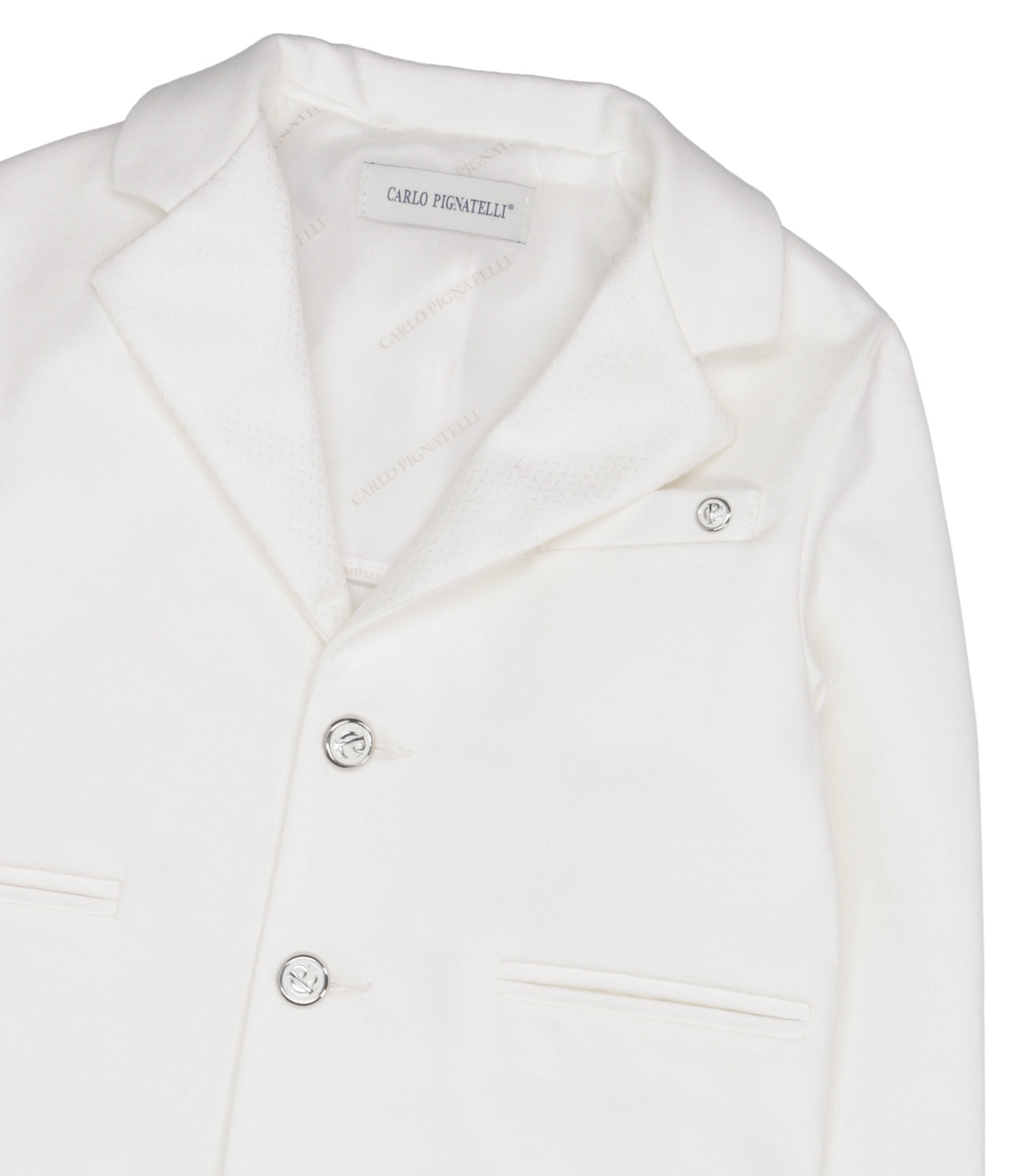 Carlo Pignatelli Junior | Set Giacca Pantalone Avorio