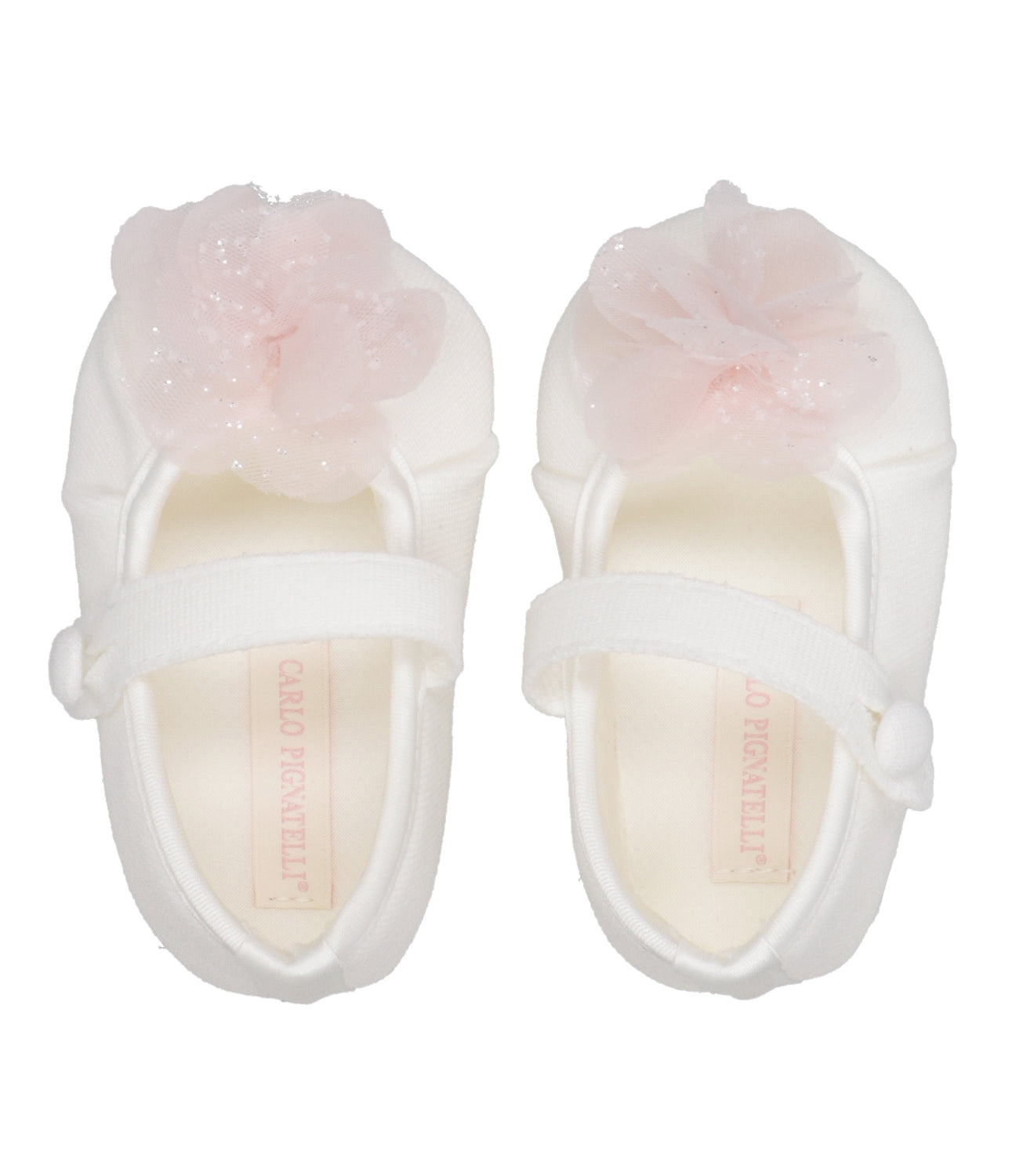 Carlo Pignatelli Junior | Ballerina Fiori Bianco