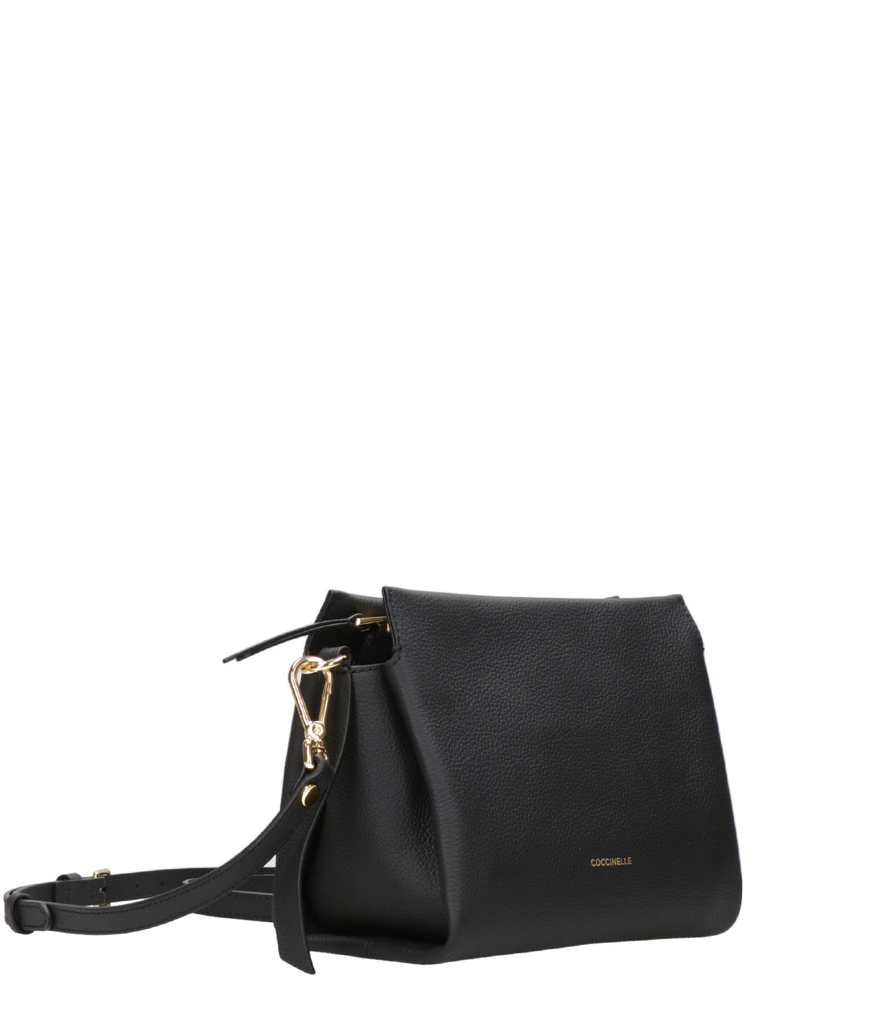 Coccinelle | Borsa a Mano Boheme Small Nero e Cognac