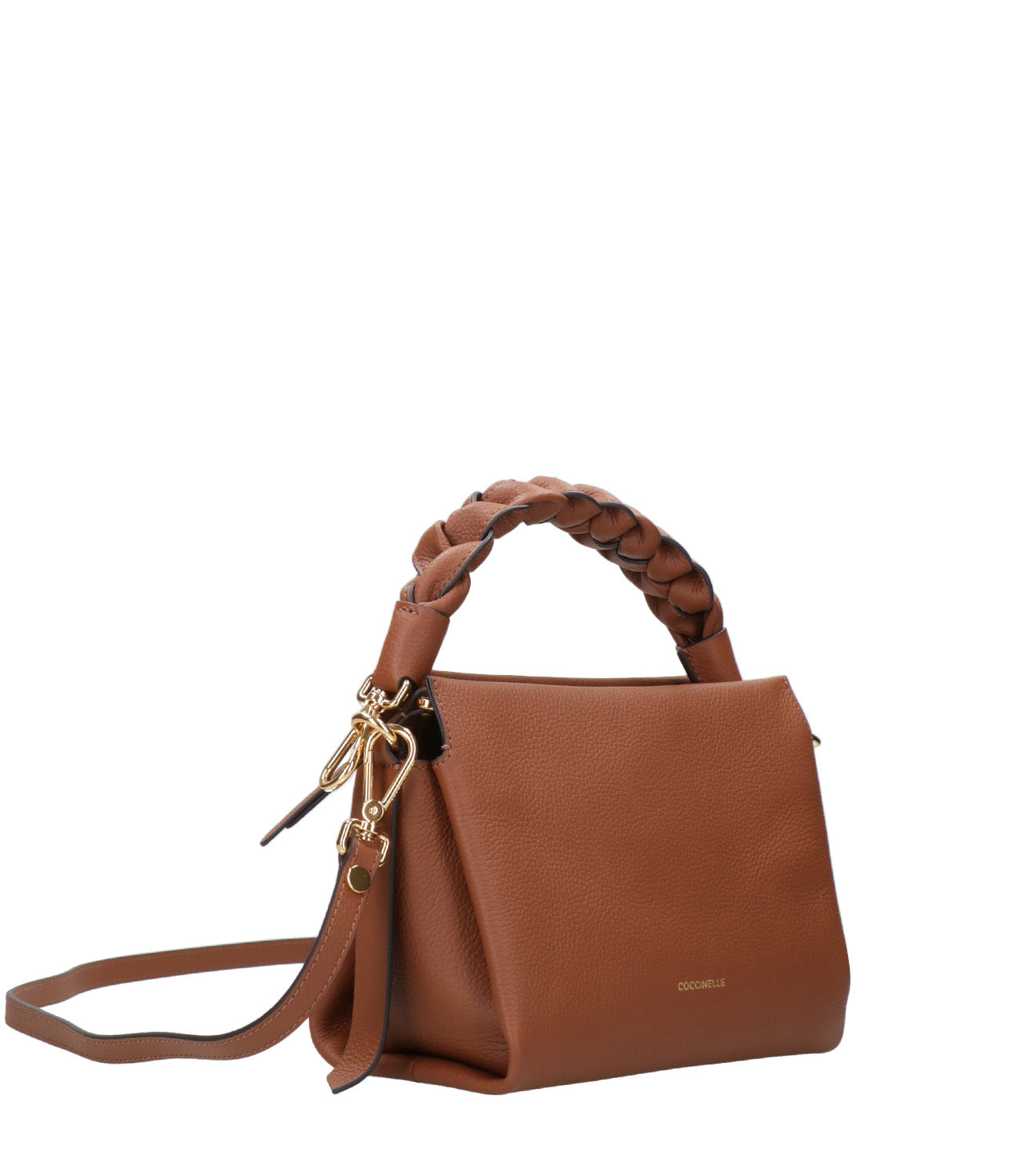 Coccinelle | Borsa a Mano Boheme Small Cognac e Nero