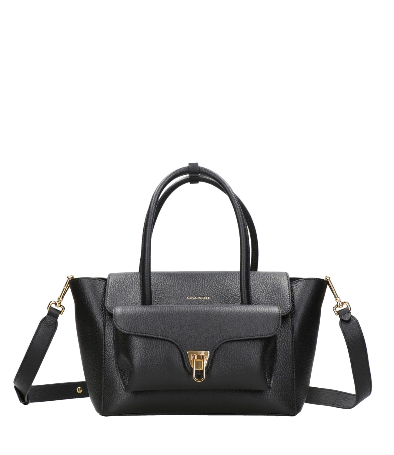 Coccinelle | Borsa a mano Double Beat medium Nera