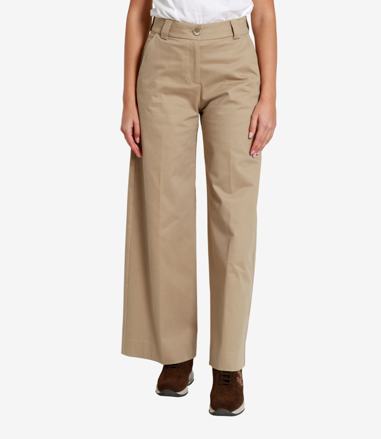 Cruna | Pantalone Andrea Nocciola