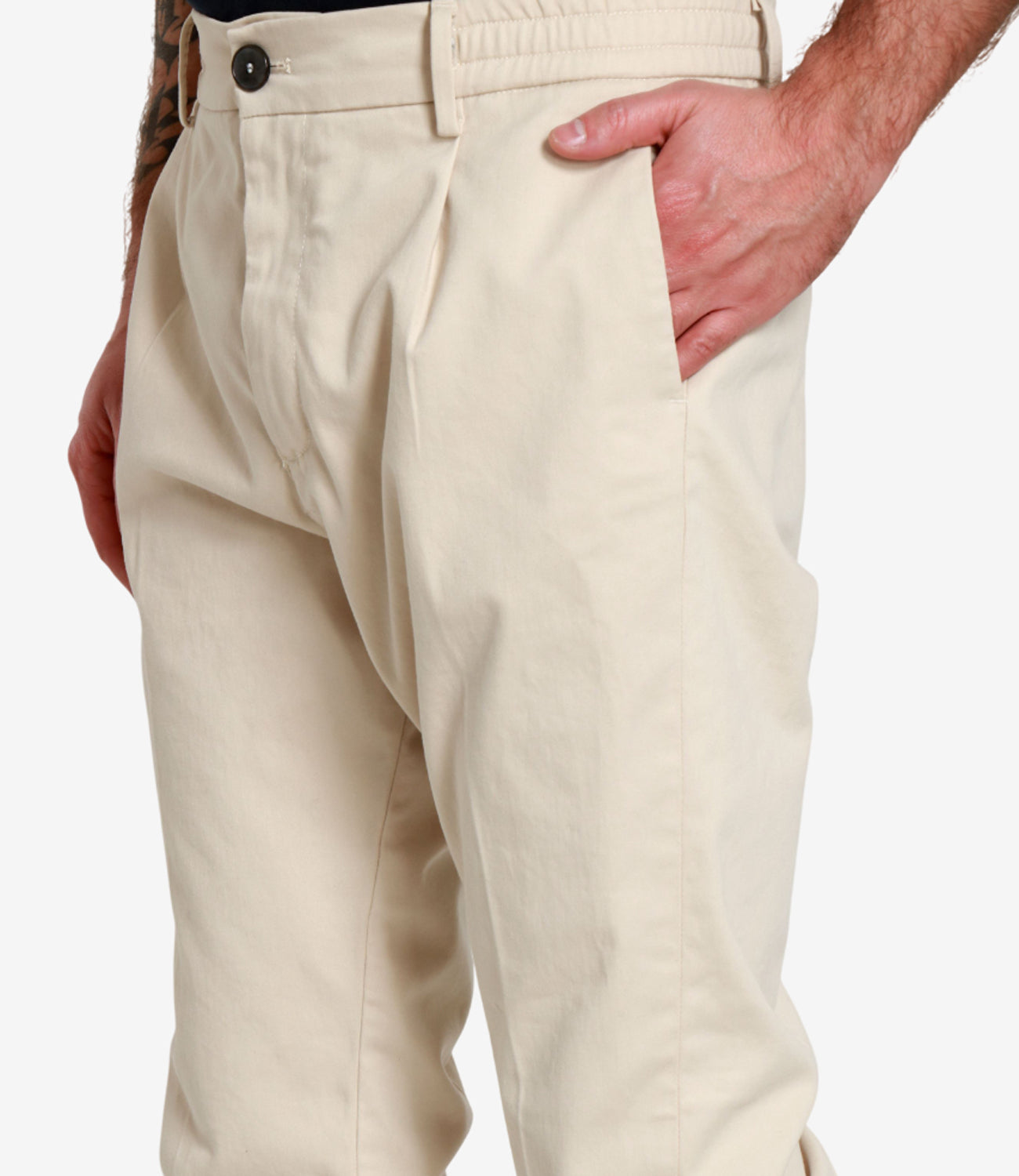 Cruna | Pantalone Mitte Ecrù