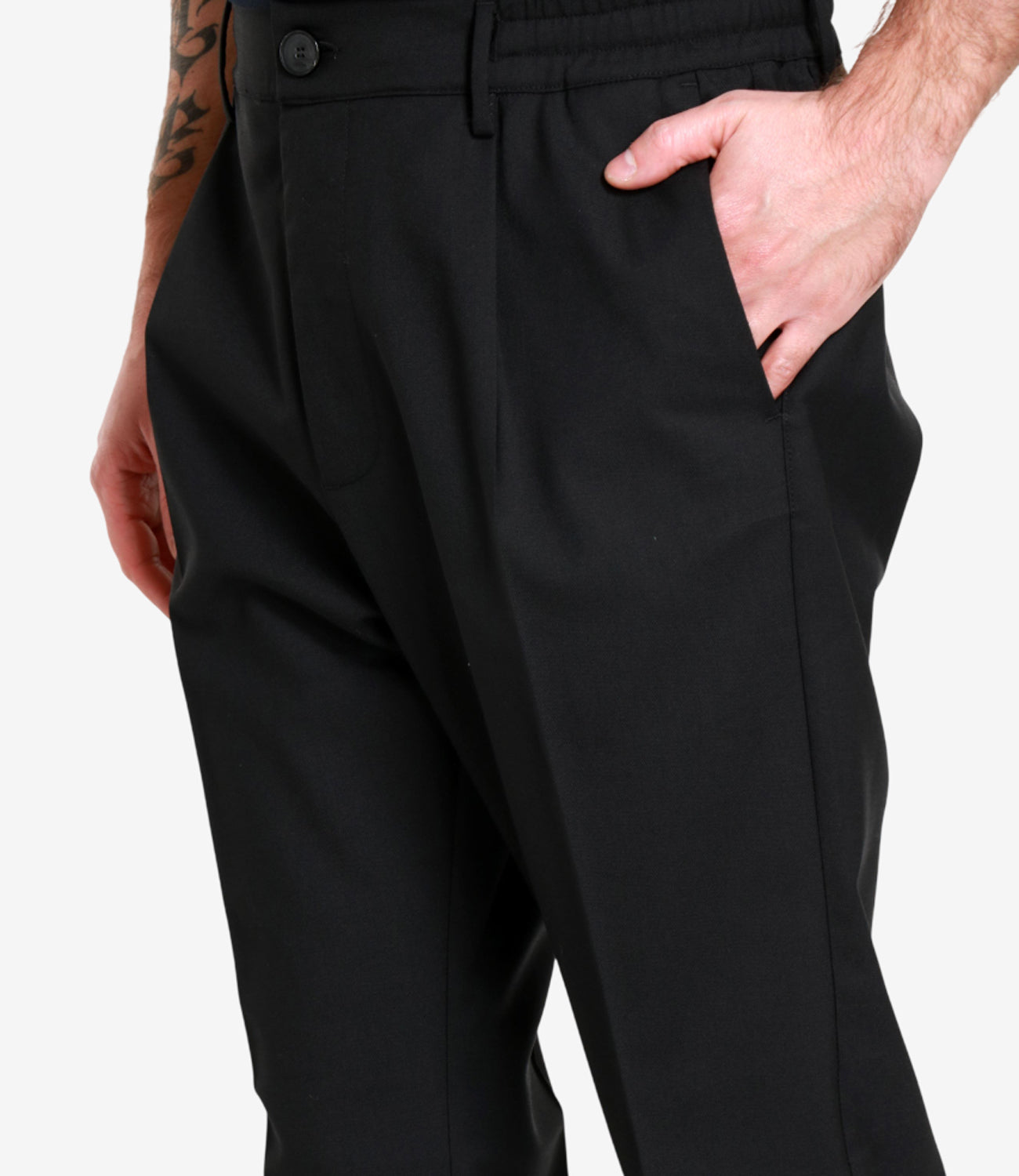 Cruna | Pantalone Mitte Nero