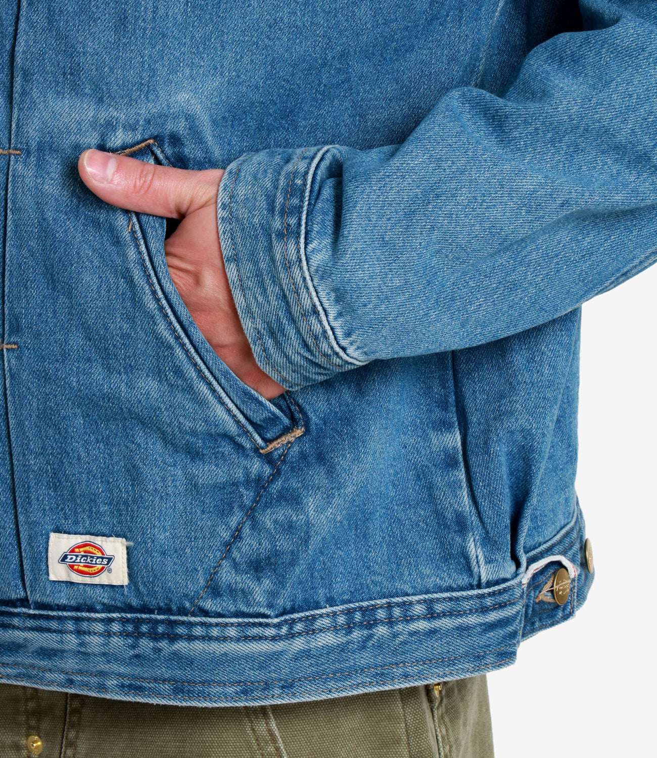 Dickies | Giubbotto Trucker Denim medio
