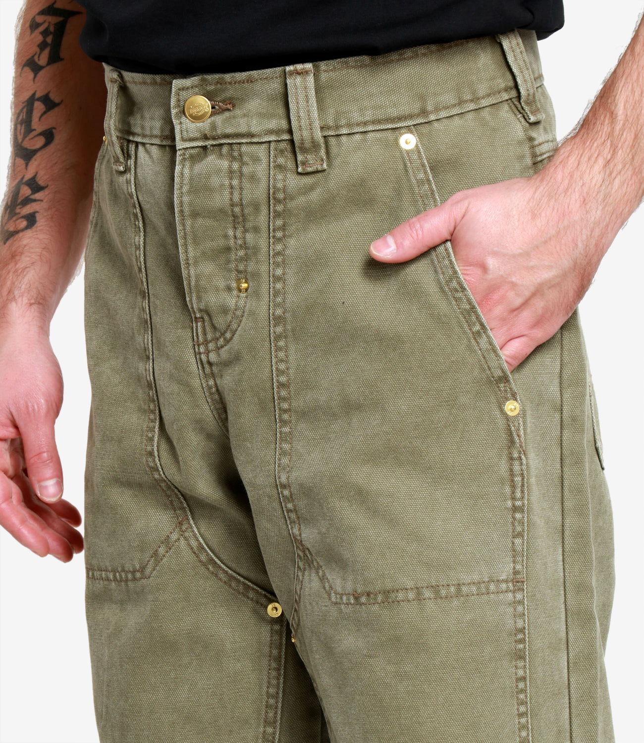 Dickies | Pantalone Trucker Verde militare