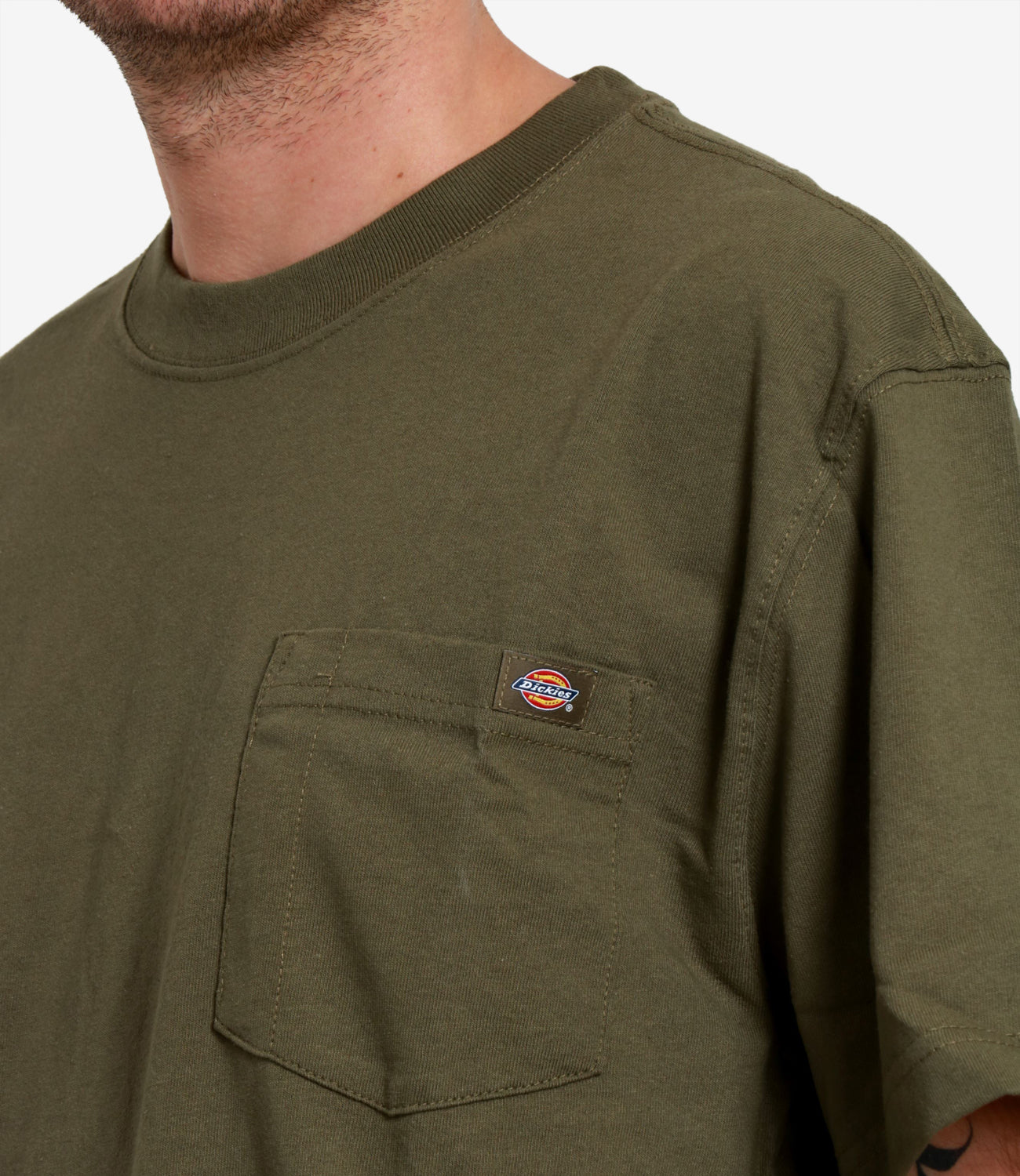 Dickies | T-Shirt Heavyweight Verde militare