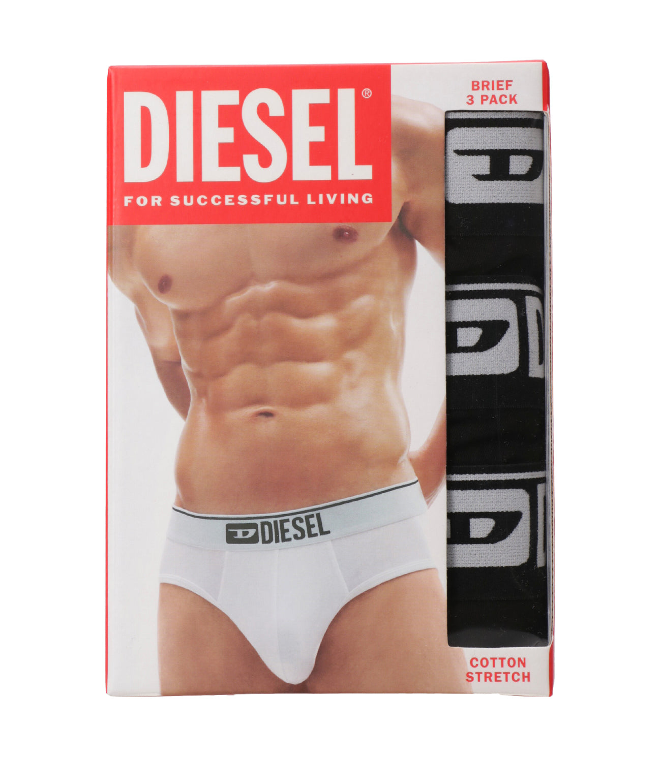 Diesel | Slip Umbr-Andrethreepack Nero