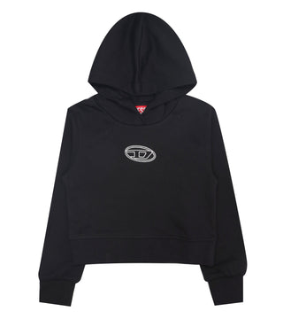 Diesel Kids | Felpa Sasyhood Nero