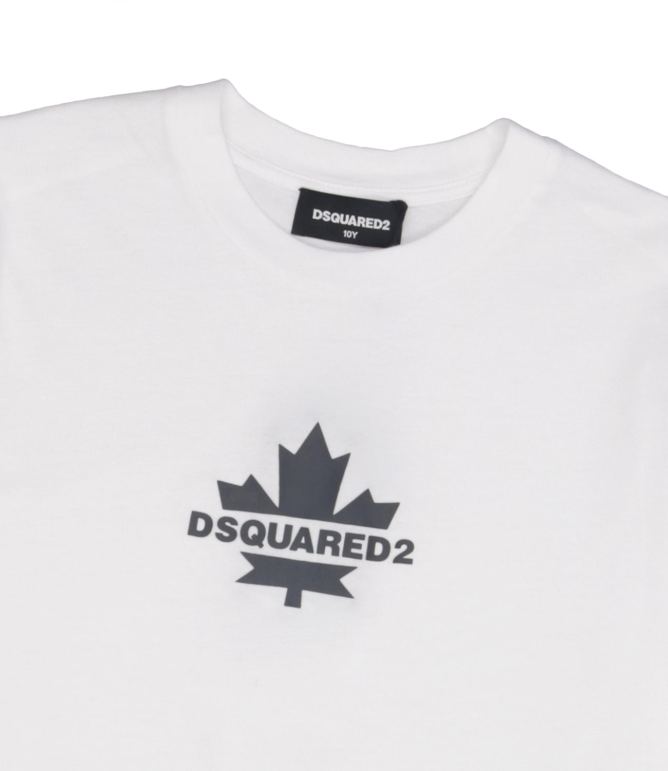 Dsquared2 Kids | T-Shirt Maple Leaf Bianco