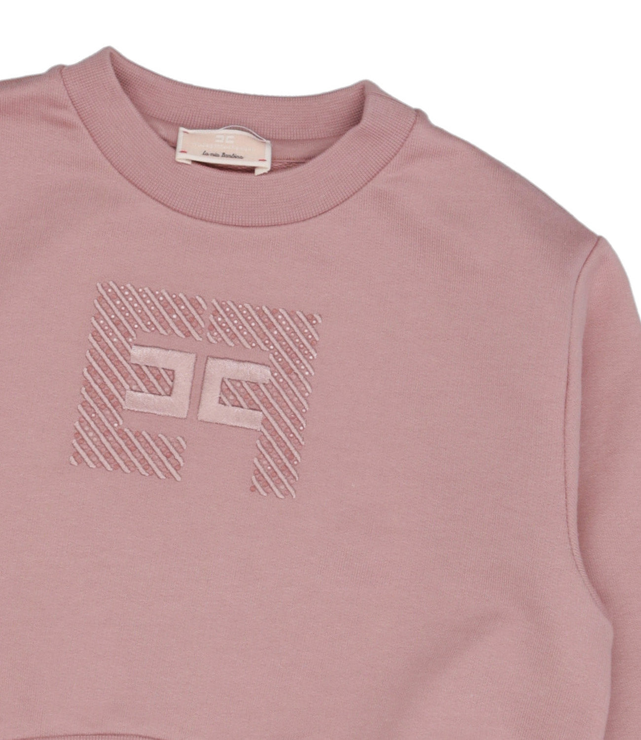 Elisabetta Franchi La Mia Bambina | Felpa Rosa antico