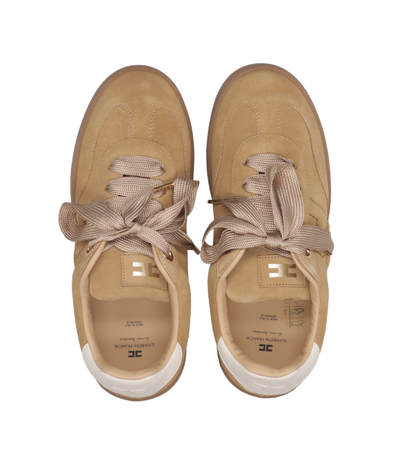 Elisabetta Franchi La Mia Bambina | Sneakers Miele