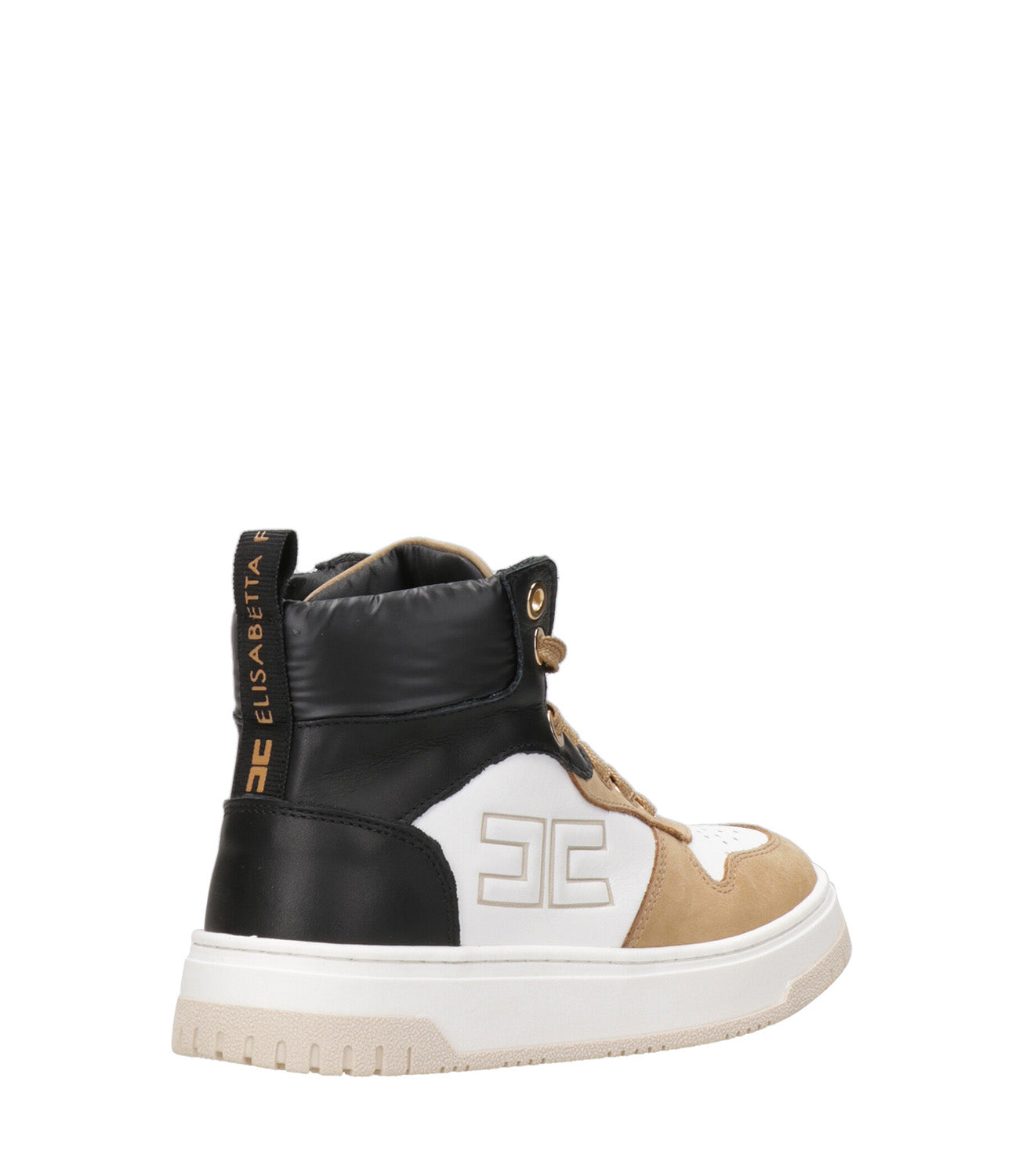 Elisabetta Franchi La Mia Bambina | Sneakers Alta Miele e Nero