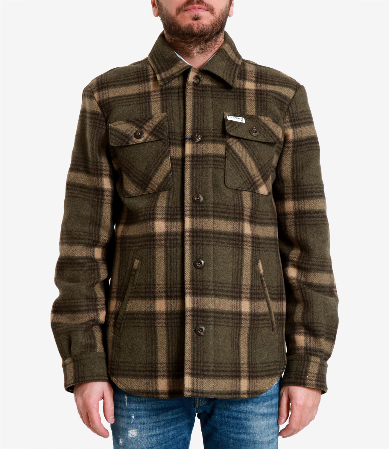 Fay | Giubbotto Jacket Archive Verde militare