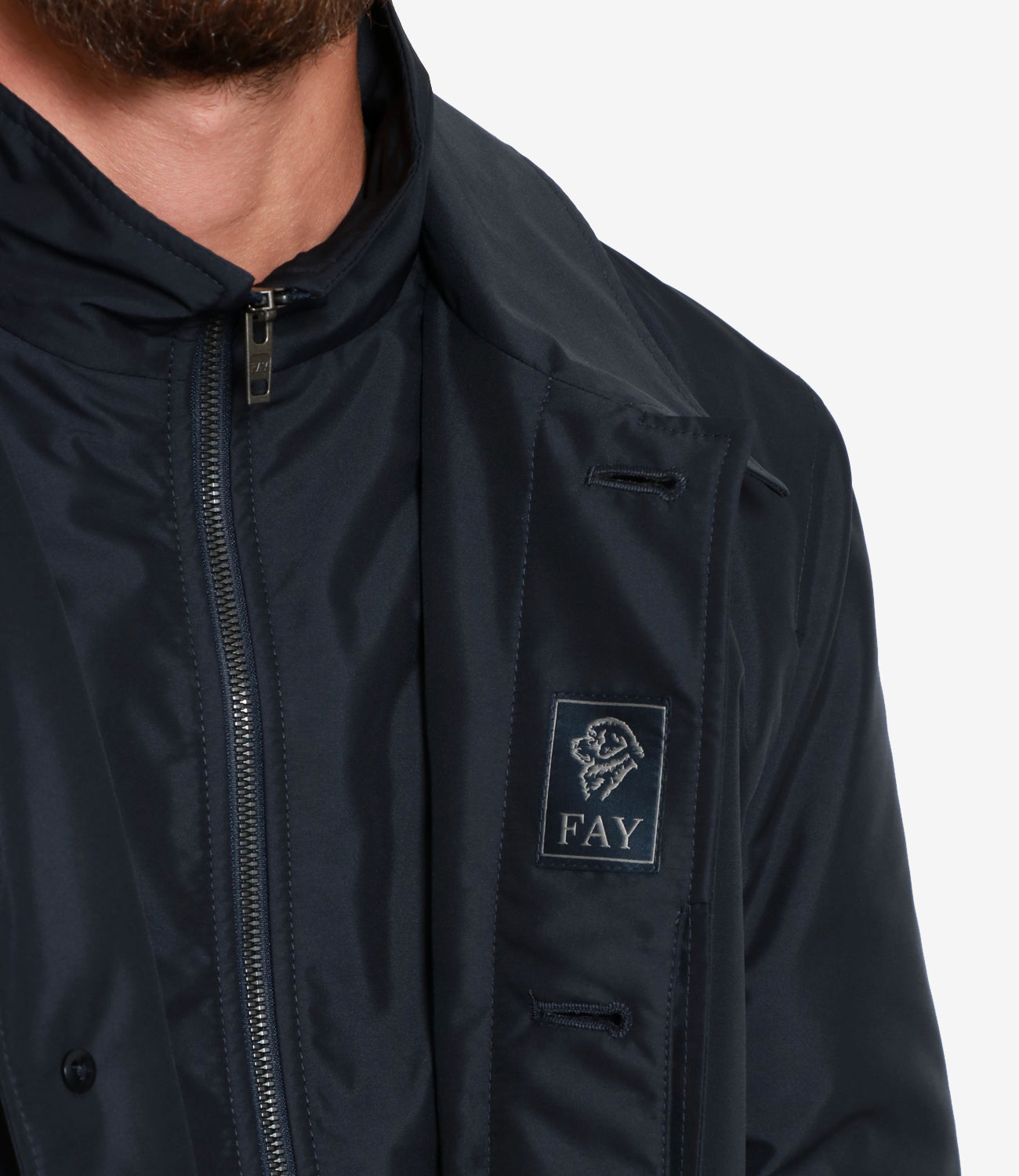 Fay | Giacca Morning Coat Blu navy