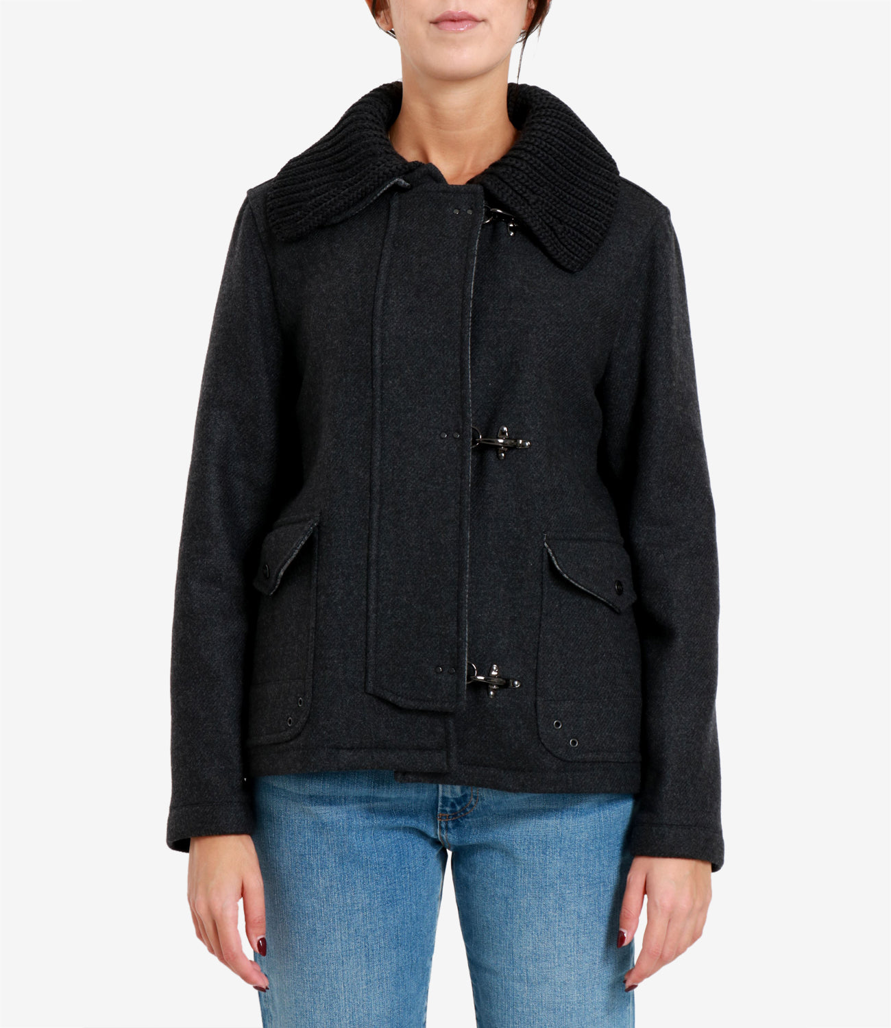 Fay | Giubbotto 3 Ganci Grigio scuro