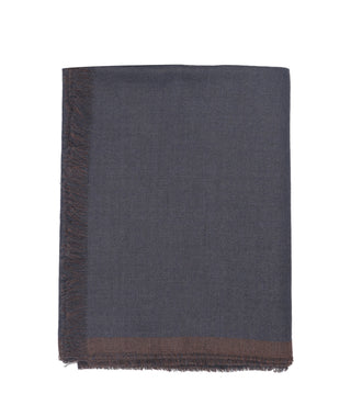 Fay | Sciarpa Blu Navy e Moro