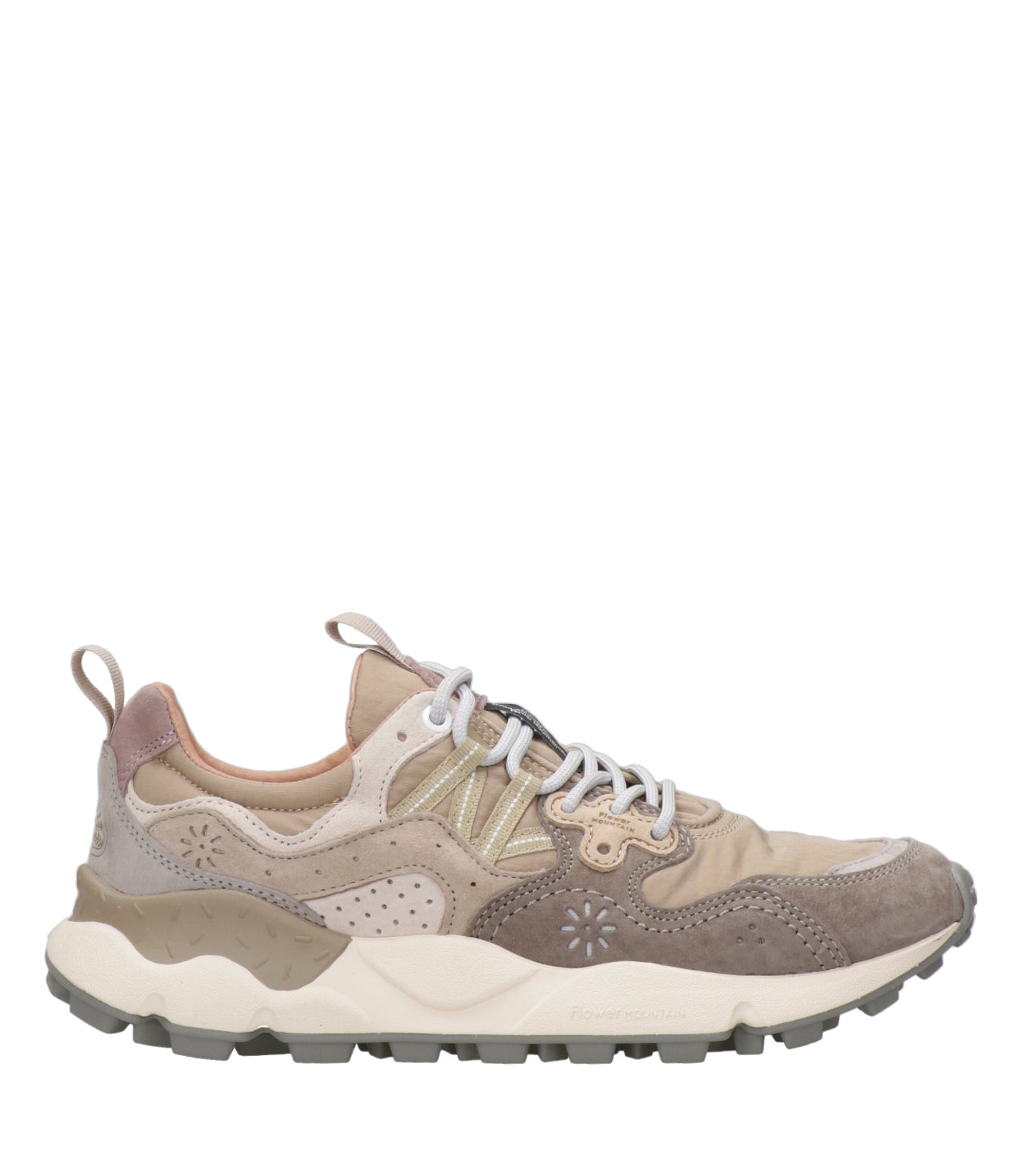 Flower Mountain | Sneakers Yamano 3 Tortora e Cacao
