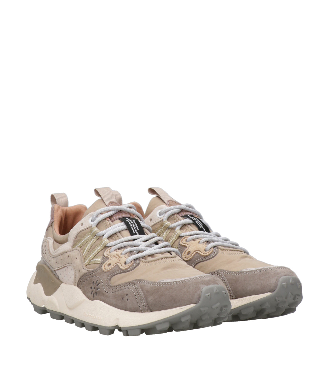 Flower Mountain | Sneakers Yamano 3 Tortora e Cacao