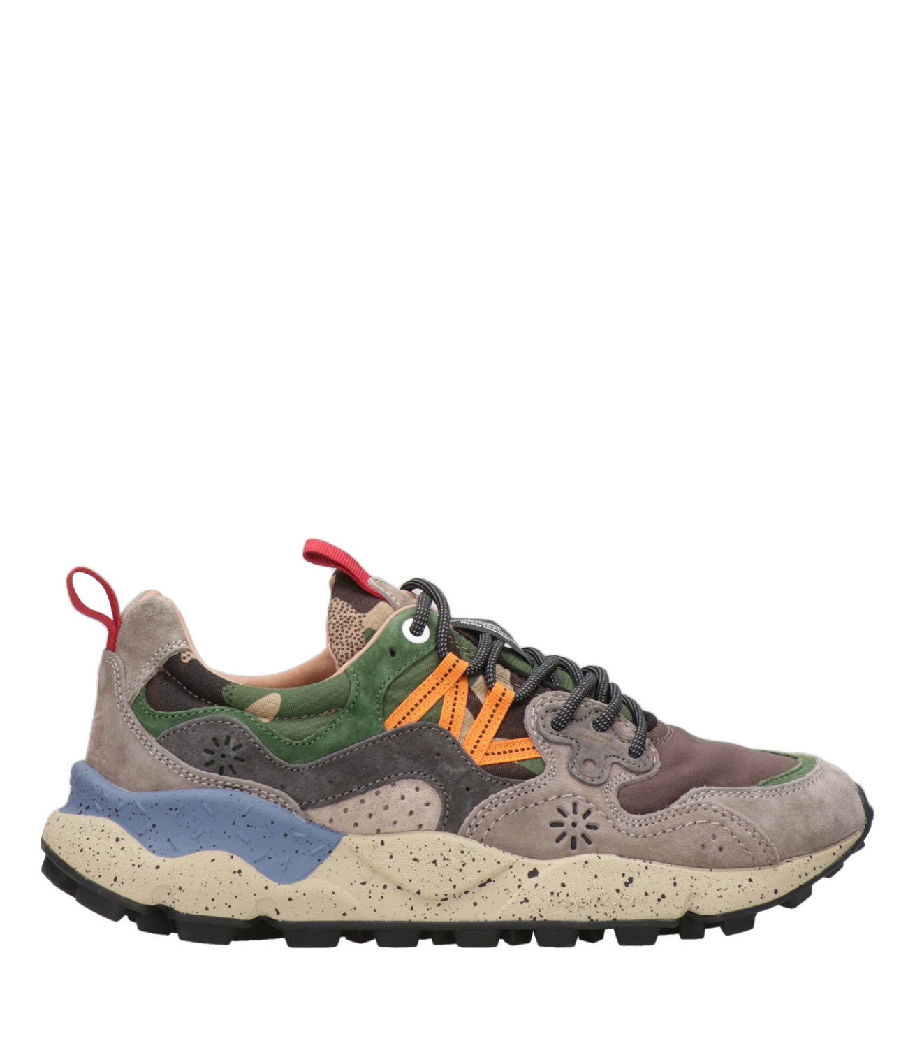 Flower Mountain | Sneakers Yamano 3 Marrone e Verde militare