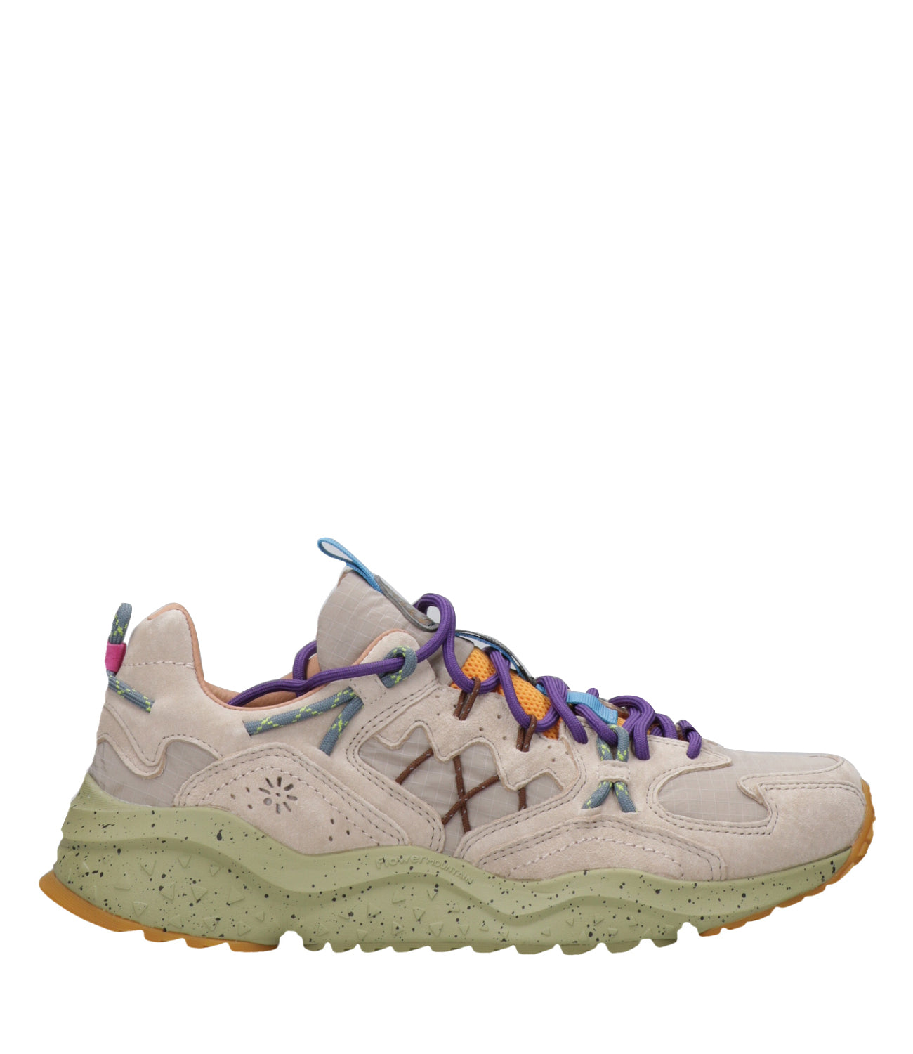 Flower Mountain | Sneakers Yamabushi Grigio e Verde militare
