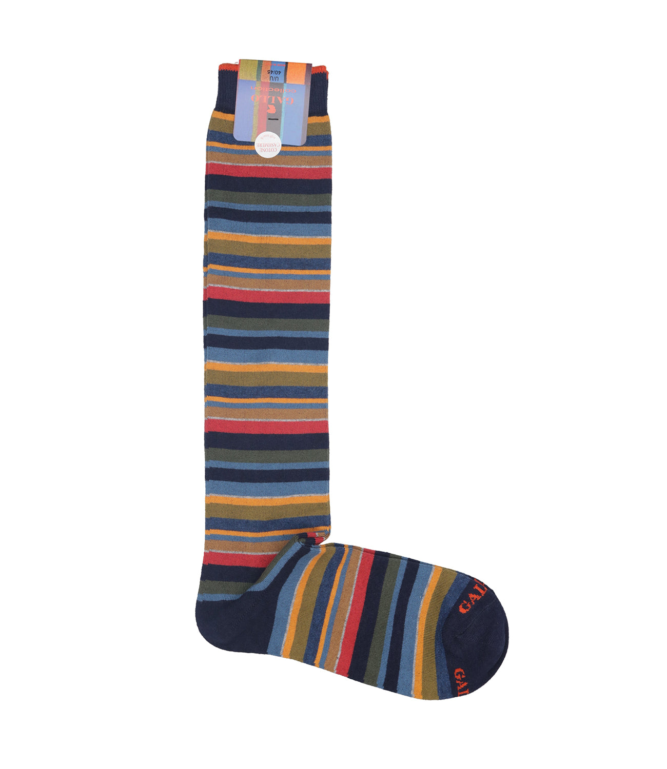 Gallo | Calzini Blu navy e Giallo