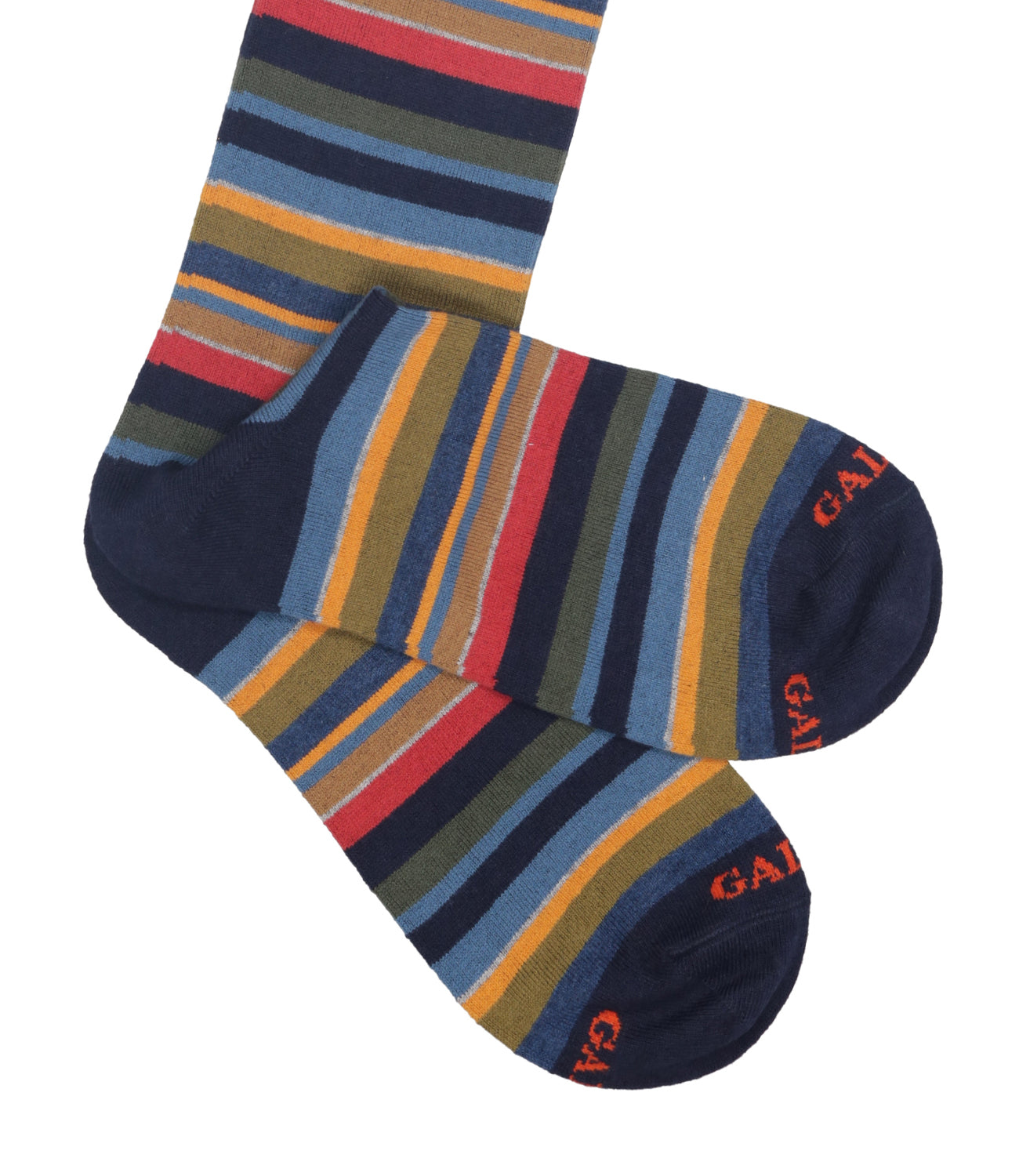 Gallo | Calzini Blu navy e Giallo