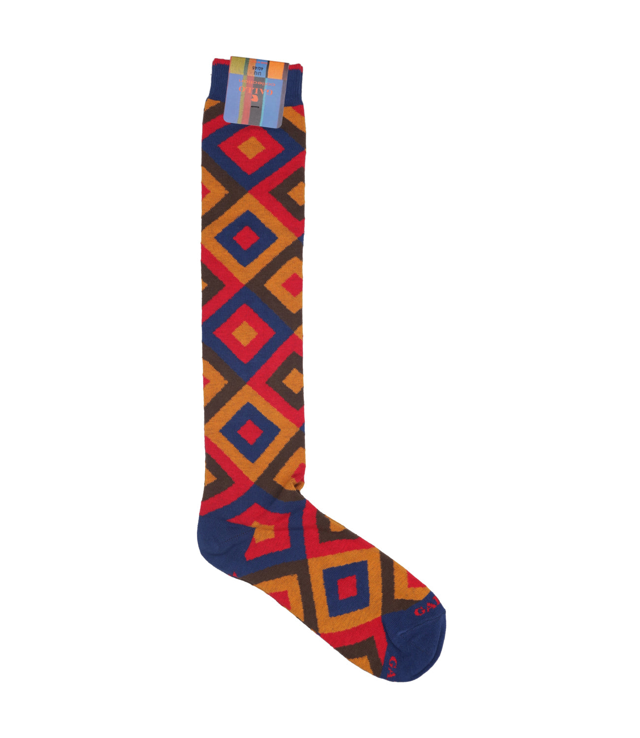 Gallo | Calzini Blu navy e Arancio