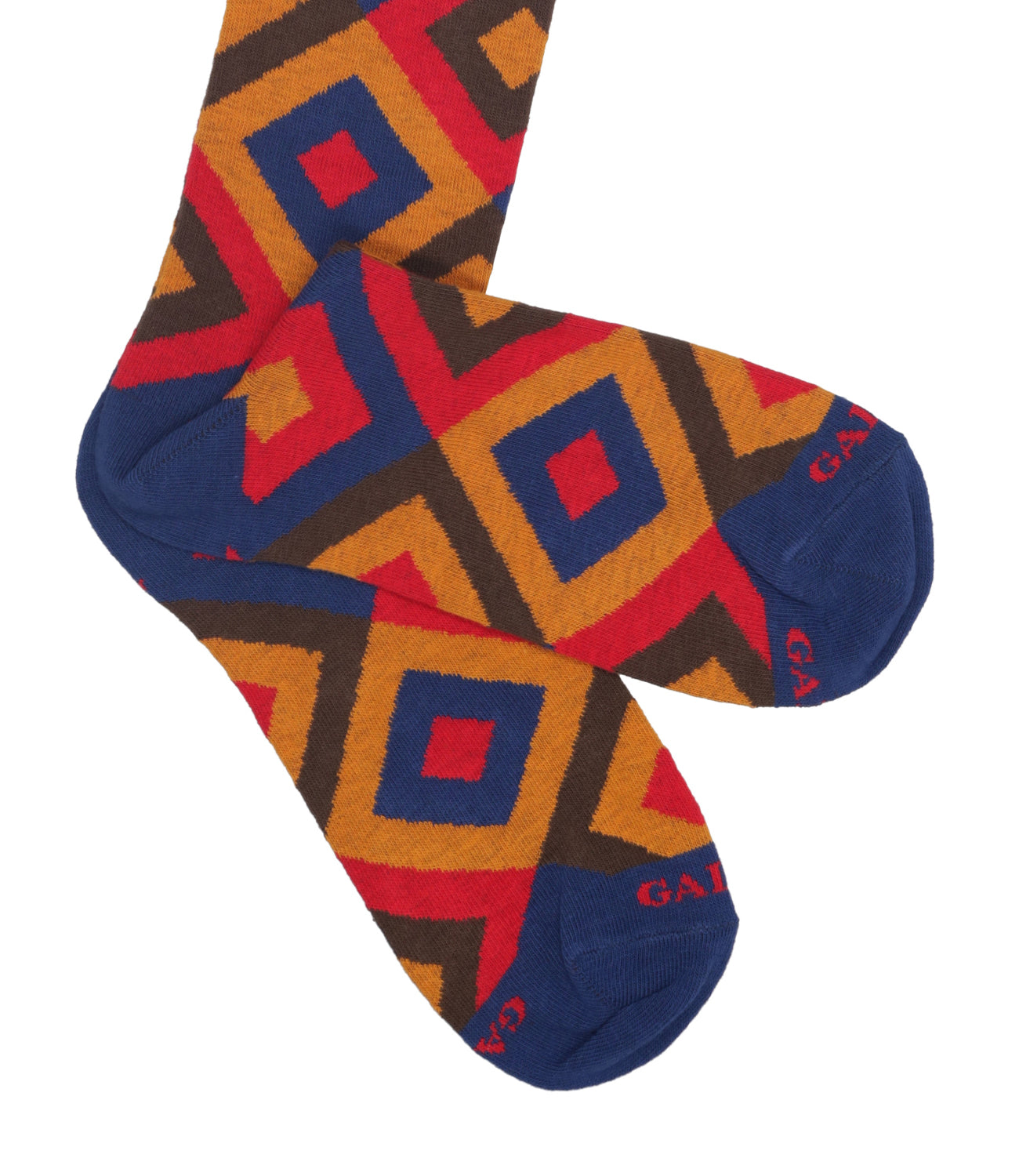 Gallo | Calzini Blu navy e Arancio
