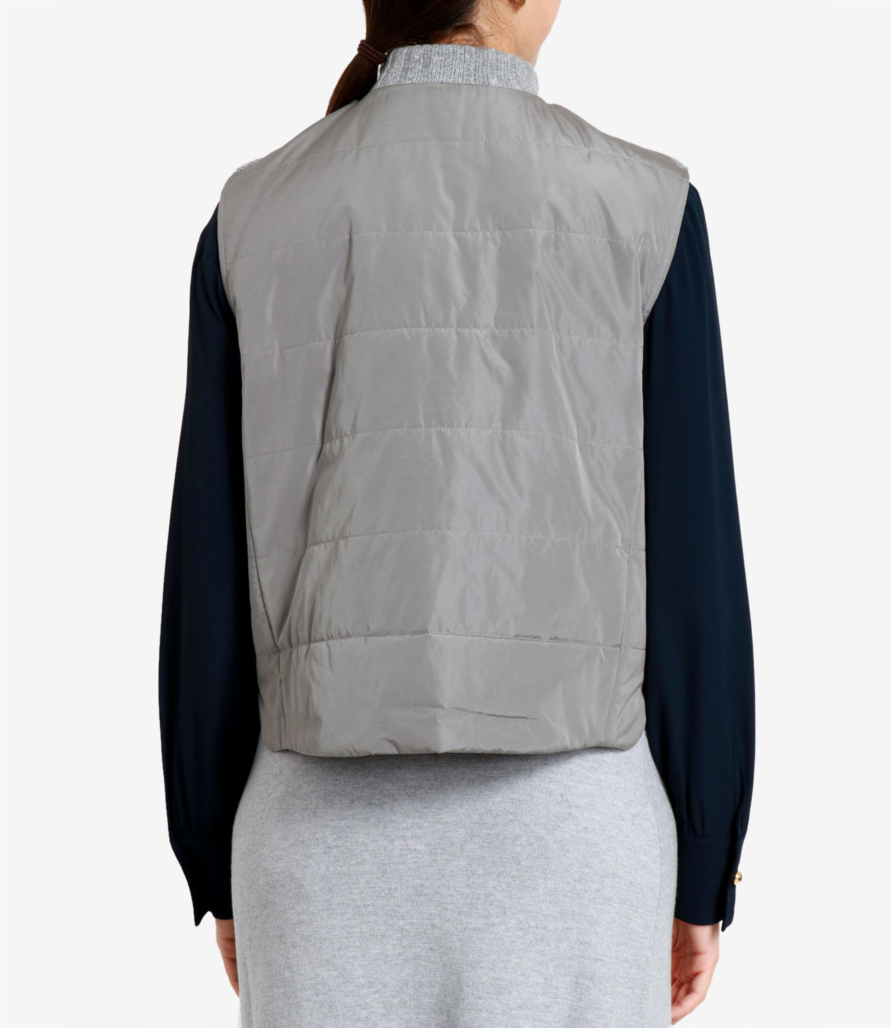 Gran Sasso | Gilet Grigio perla