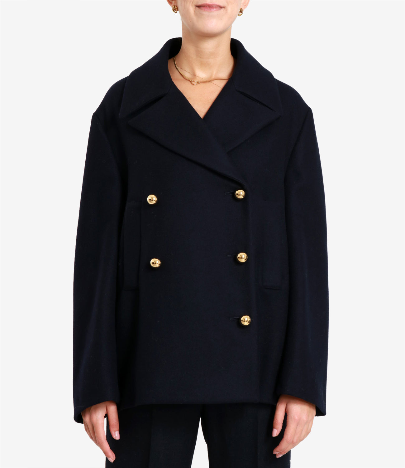 Grifoni | Cappotto Blu navy
