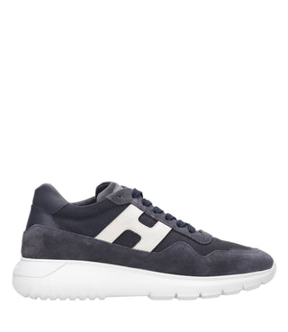 Hogan | Sneakers Interactive3 Blu Denim Scuro e Bianco