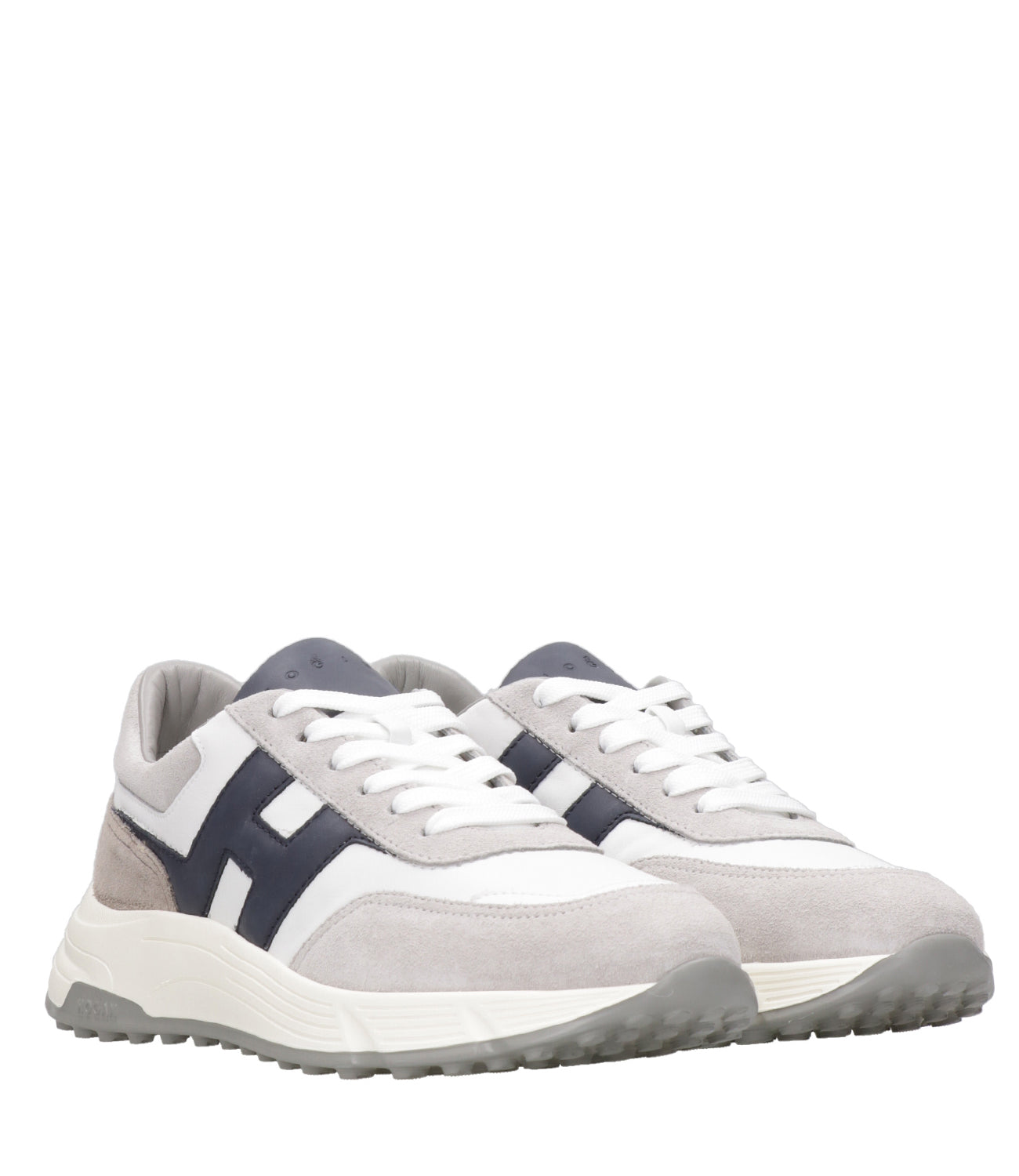 Hogan | Sneakers Hyperlight Allacciato Cemento e Blu